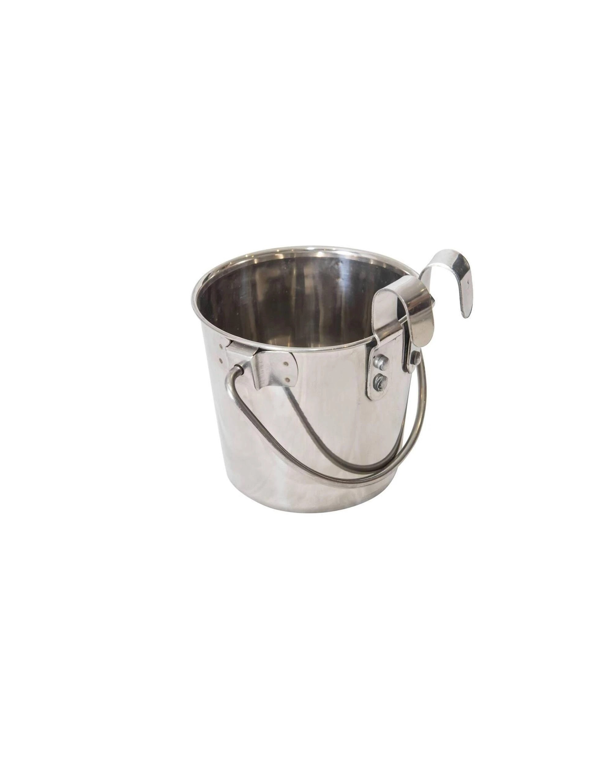 1 Superior Pet Flat Sided Bucket w/ Riveted Hooks 5.7L, 1 of 1