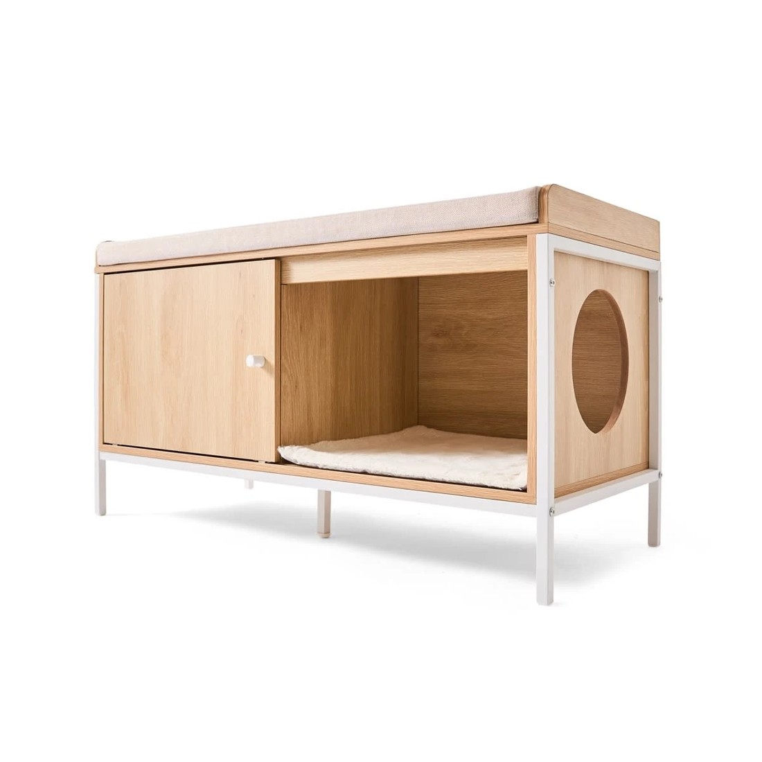 2 Cat House with Storage, 2 of 10