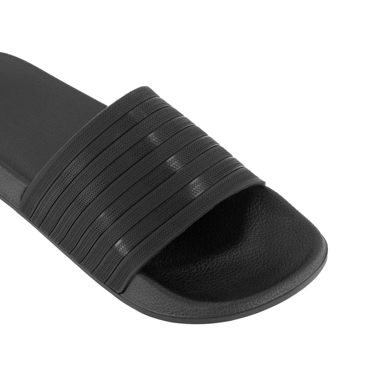 3 Single Band Slides BLACK, 3 of 3