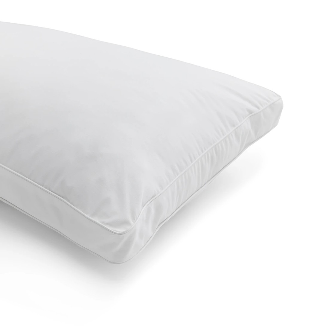 4 Feels Like Down Gusseted Pillow - Medium Profile, White, 4 of 6