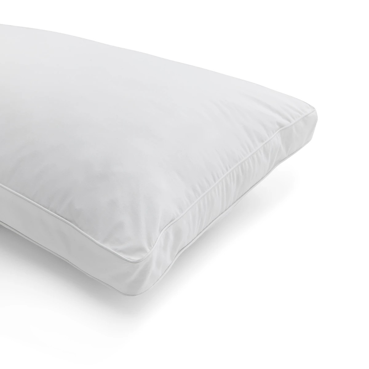 4 Feels Like Down Gusseted Pillow - Medium Profile, White, 4 of 6
