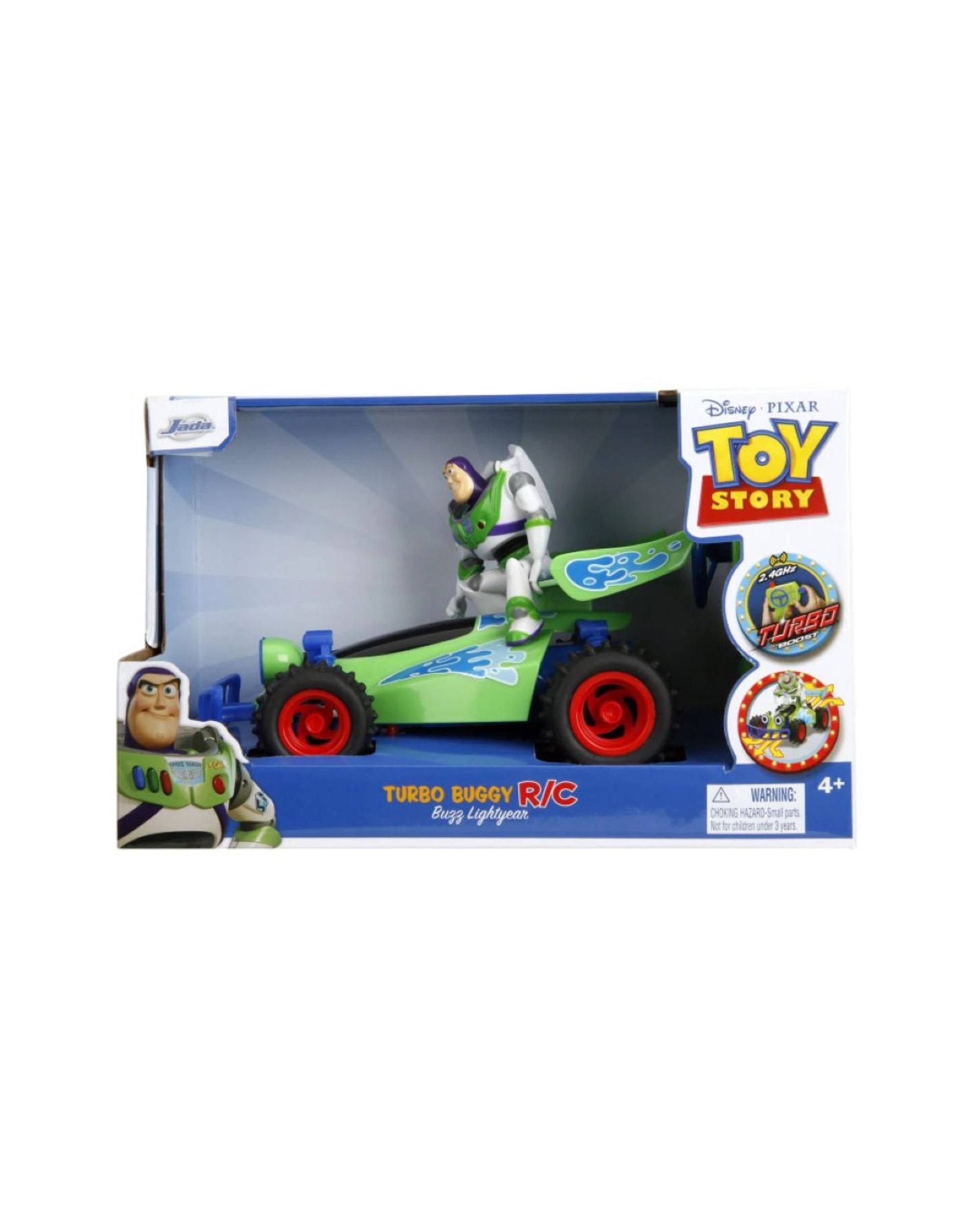 7 Disney Pizar Toy Story RC Turbo Buggy 1:24 Scale Remote Control Vehicle with Buzz Lightyear, 7 of 7