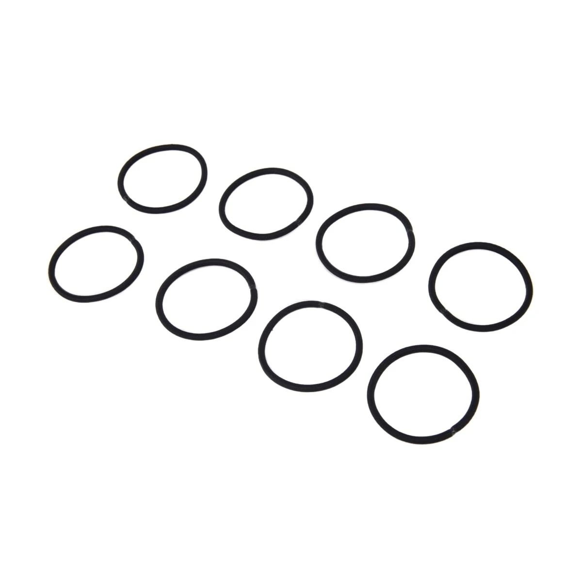 3 OXX Haircare 12 Piece Assorted Elastics and Hair Clips - Black, 3 of 4