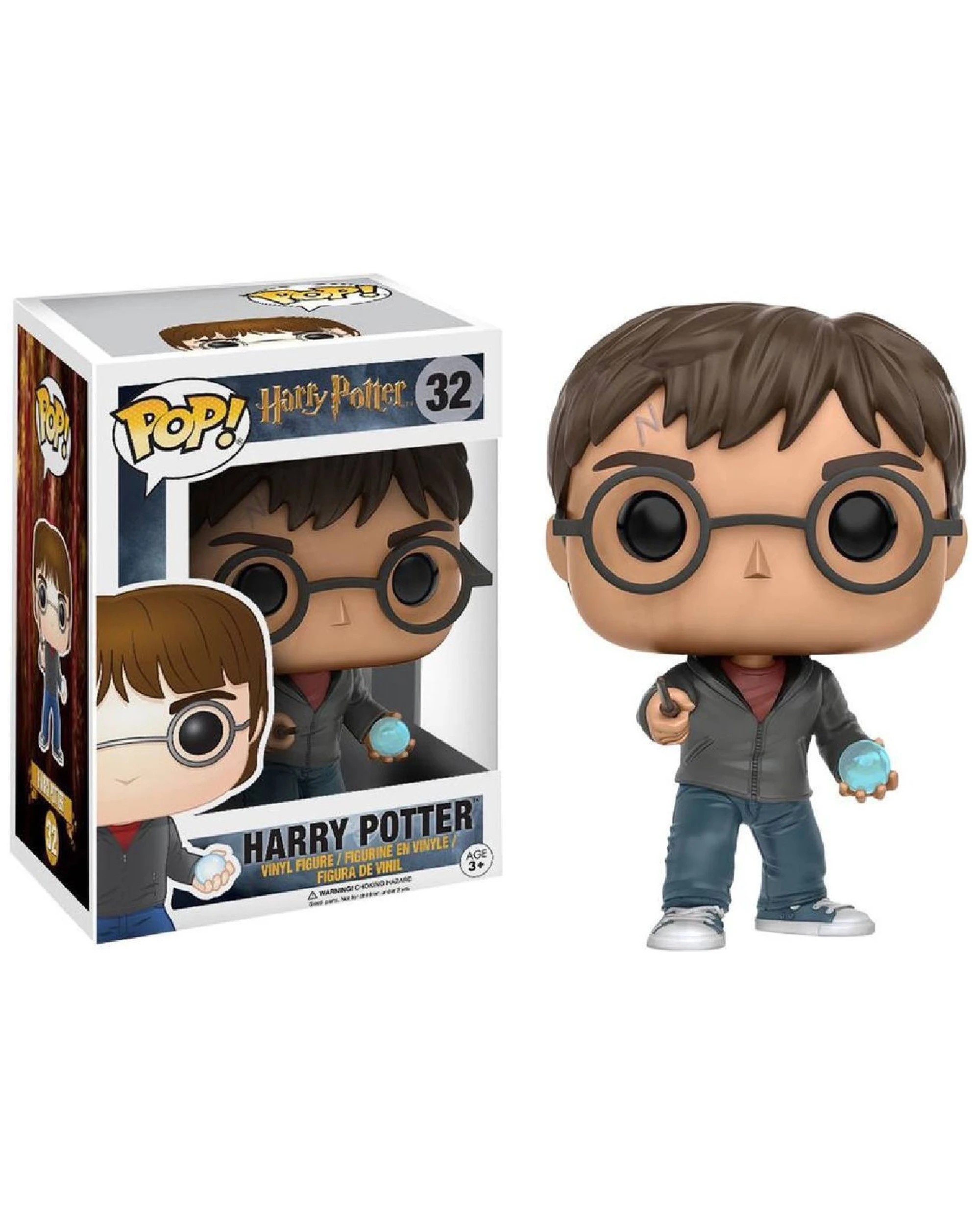 2 Pop Vinyl Figurine Harry Potter - Harry With Prophecy 10cm Collectible - Multi, 2 of 3