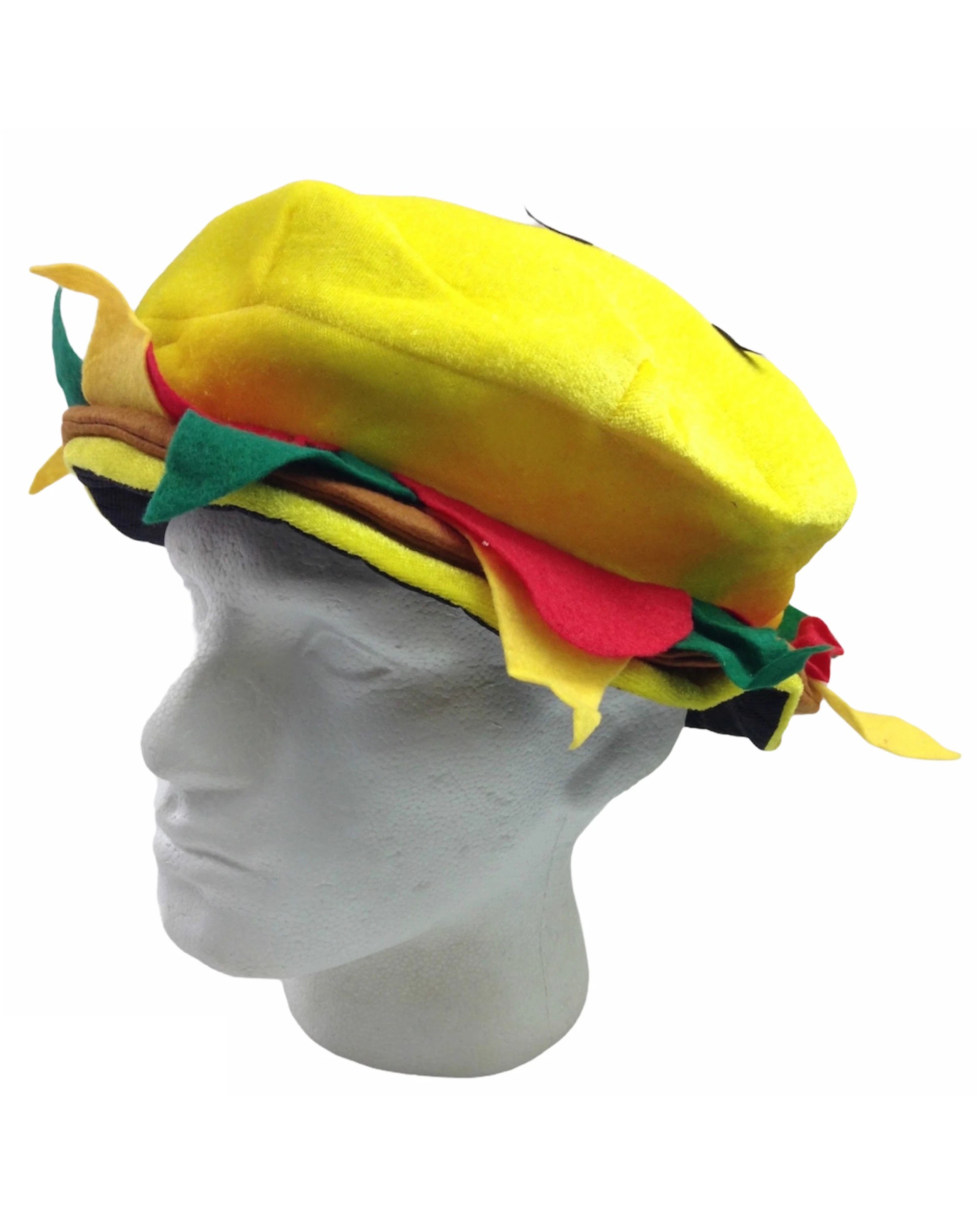 1 BR Costumes Burger Hat Novelty Cap for Costume Parties, 1 of 4