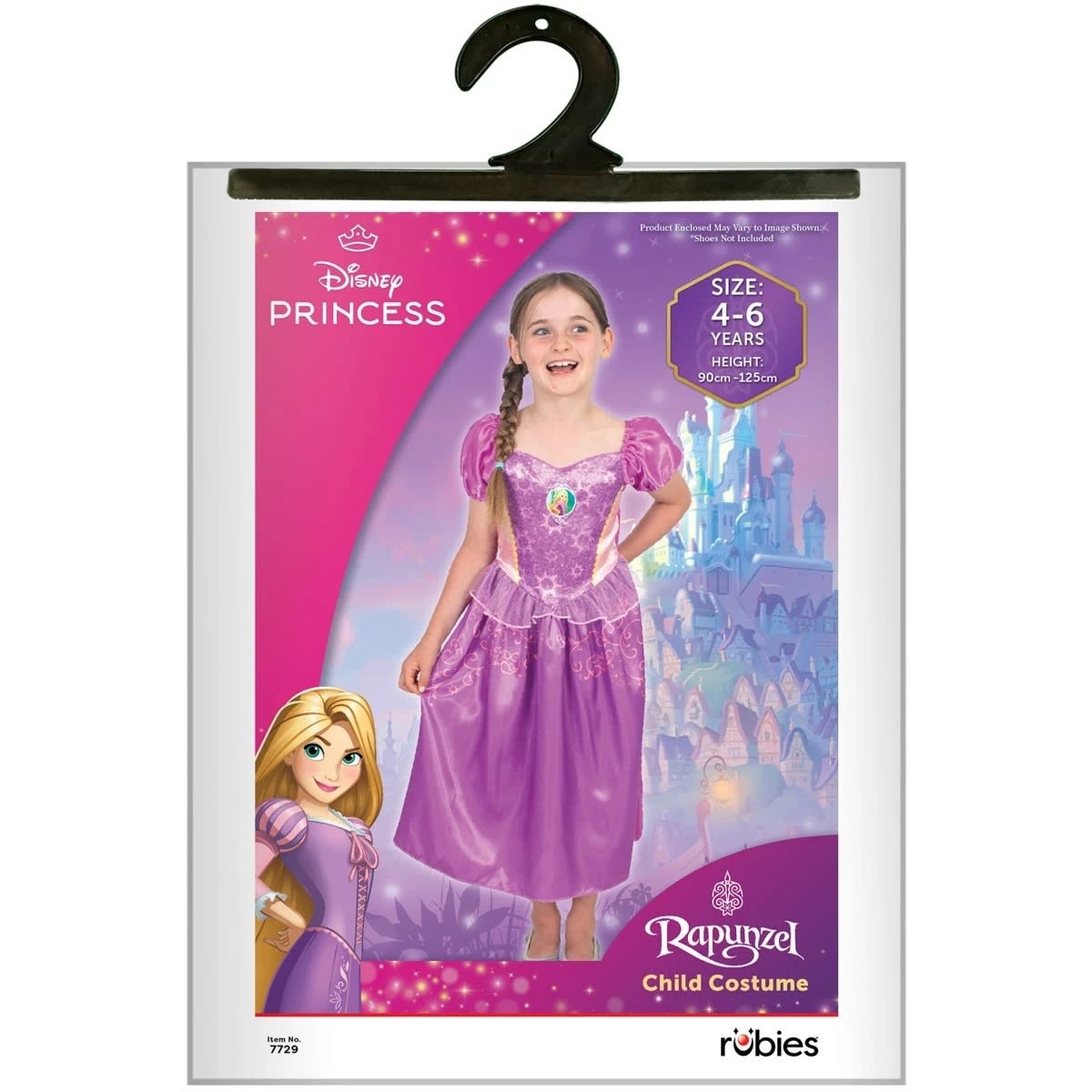 5 Disney Princess Rapunzel Child Costume - Ages 4-6, 5 of 5