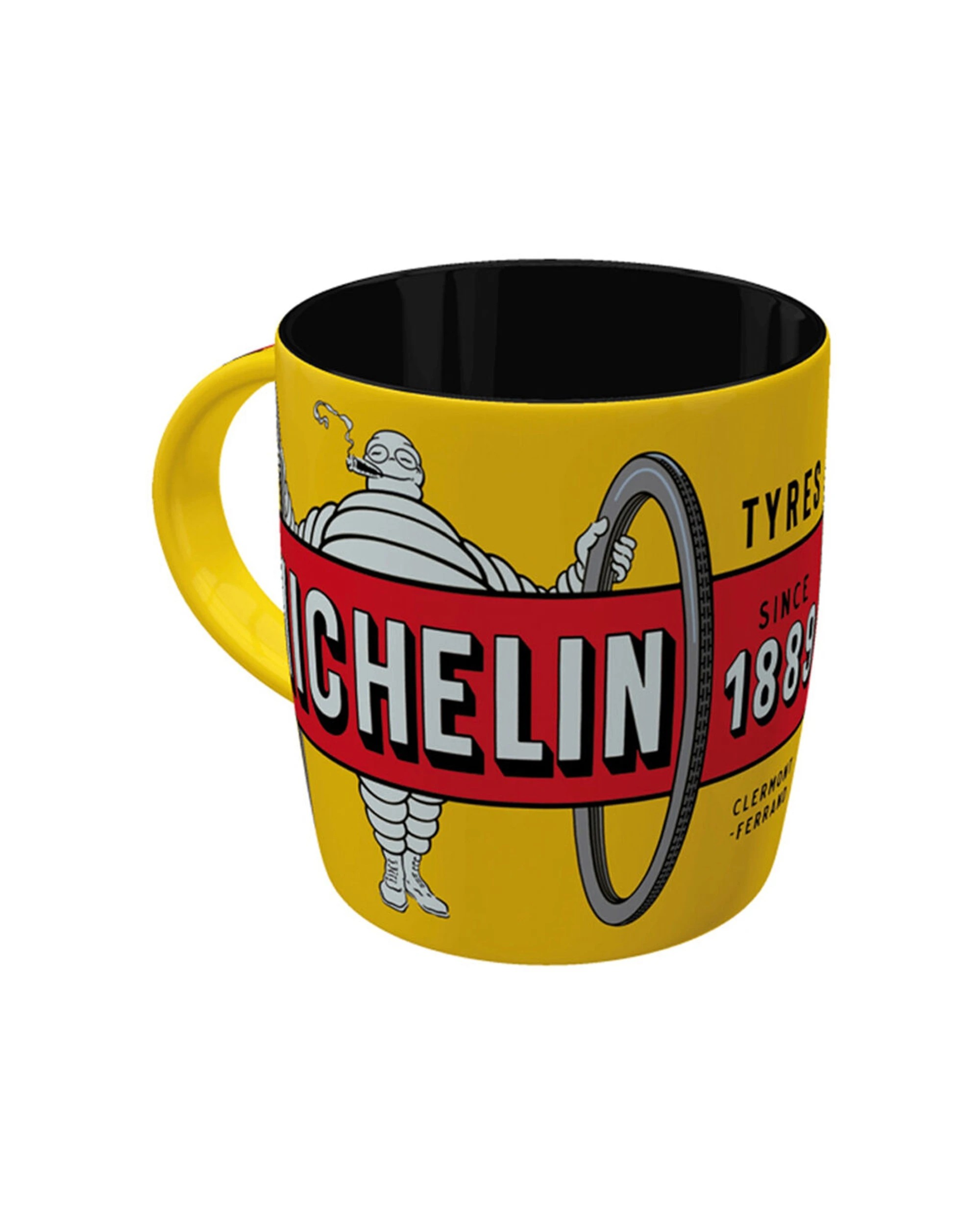 1 Nostalgic-Art Ceramic Mug 330ml Mug - Michelin Tyres Bibendum Retro - Multi, 1 of 5