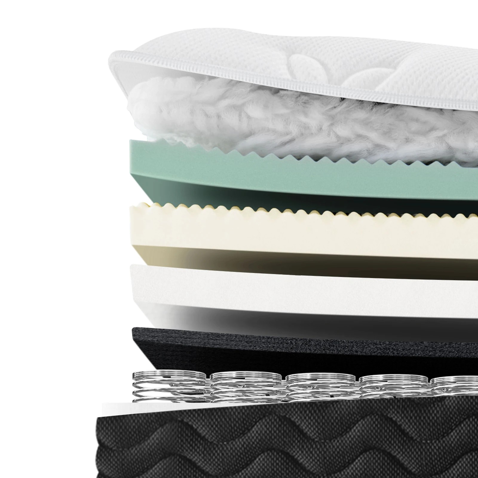 8 Alfordson Mattress 14CM Tight Top Spring Foam Bedding Medium Firm - Queen Bed, 8 of 10