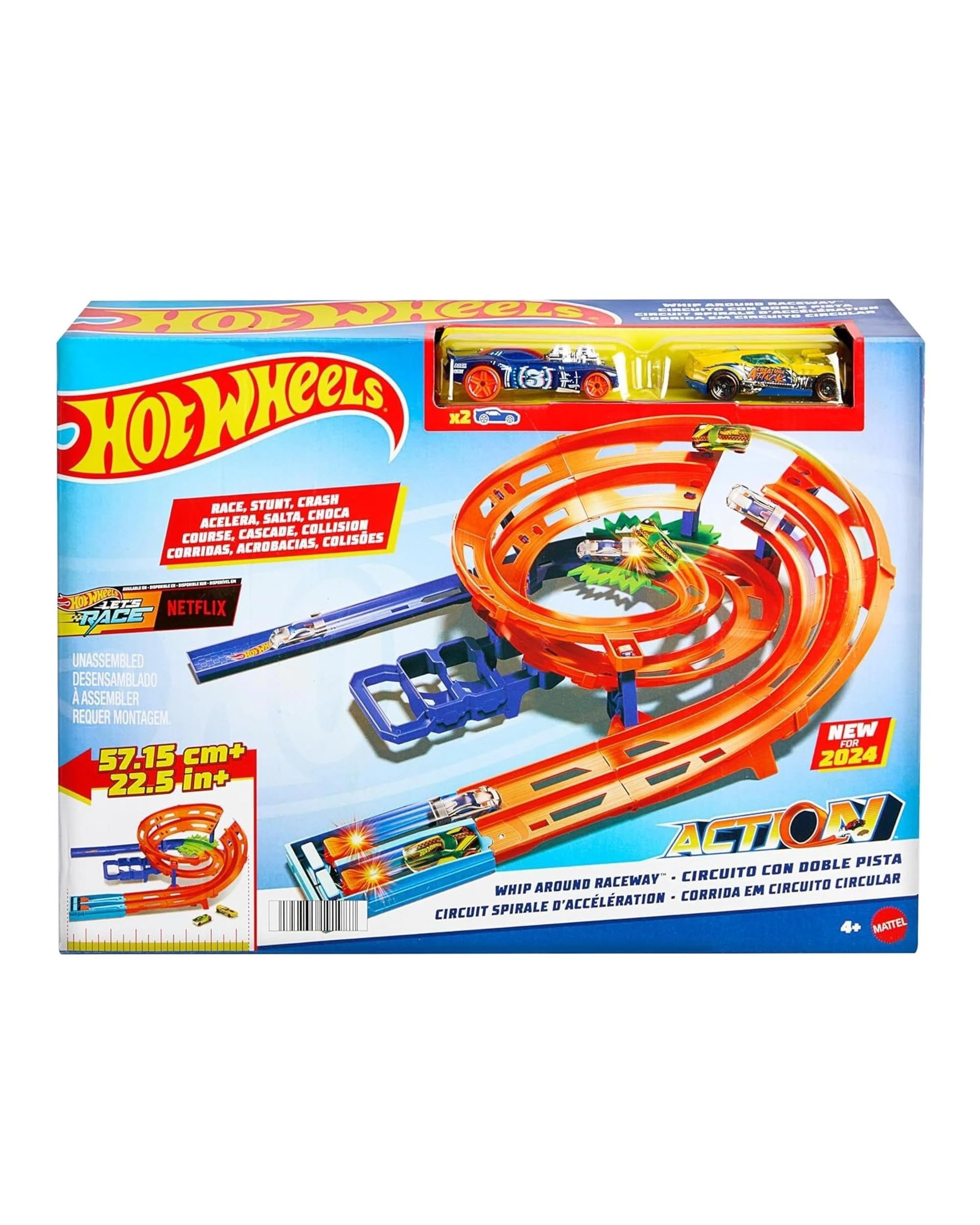 7 Hot Wheels Whip Around Raceway Playset, 7 of 7