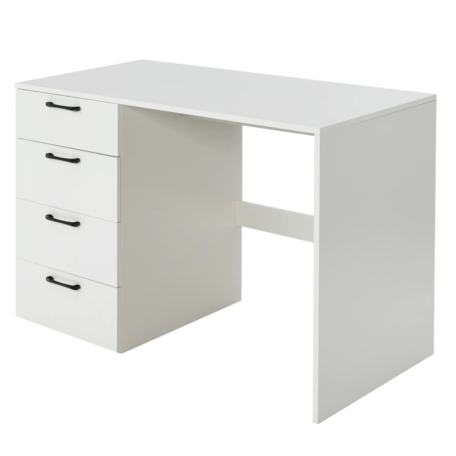 1 Costway 4-Drawer Computer Desk Home Office Writing Table, 1 of 4