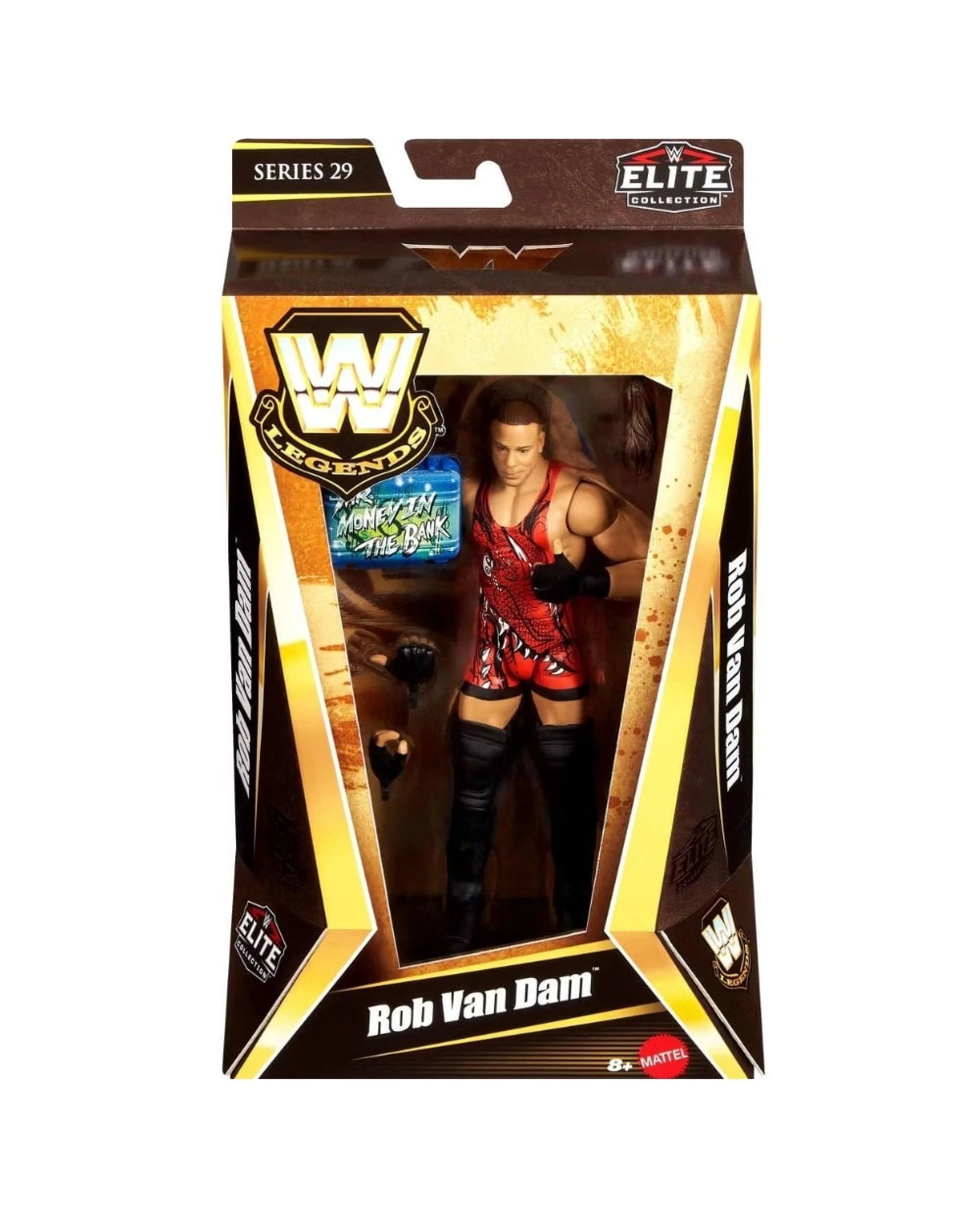 1 WWE Elite Legends Collection Series 29 Rob Van Dam Action Figure, 1 of 7