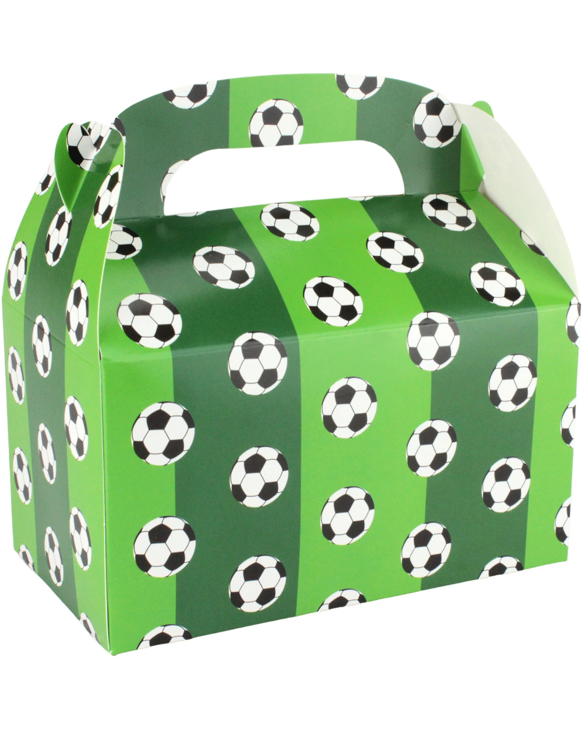 1 Party Maker Soccer Lolly/Treat Boxes Pack of 6 - Green, 1 of 3