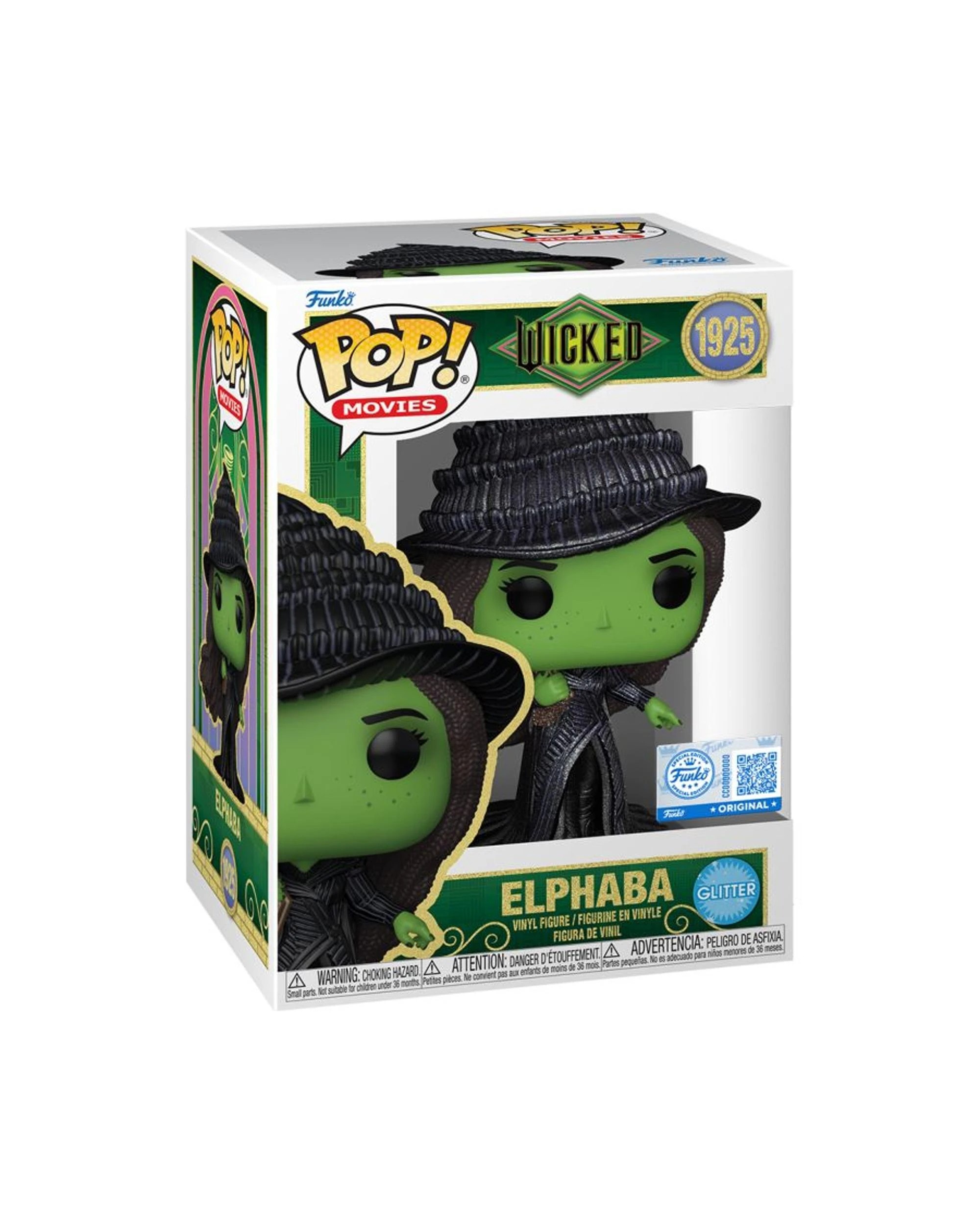 3 Wicked: For Good Elphaba Glitter Funko POP! Vinyl, 3 of 3