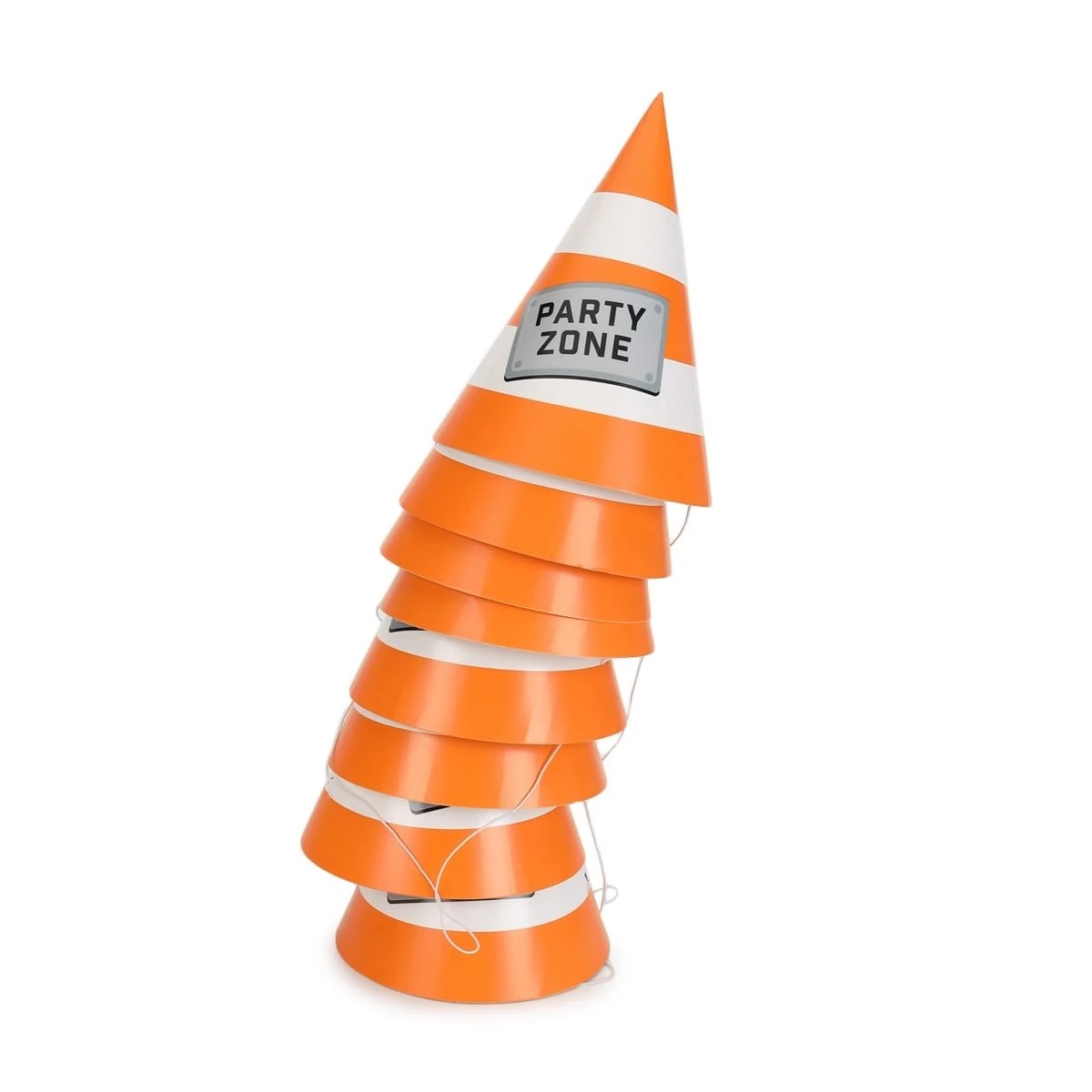 2 8 Piece Construction Party Hats, 2 of 3