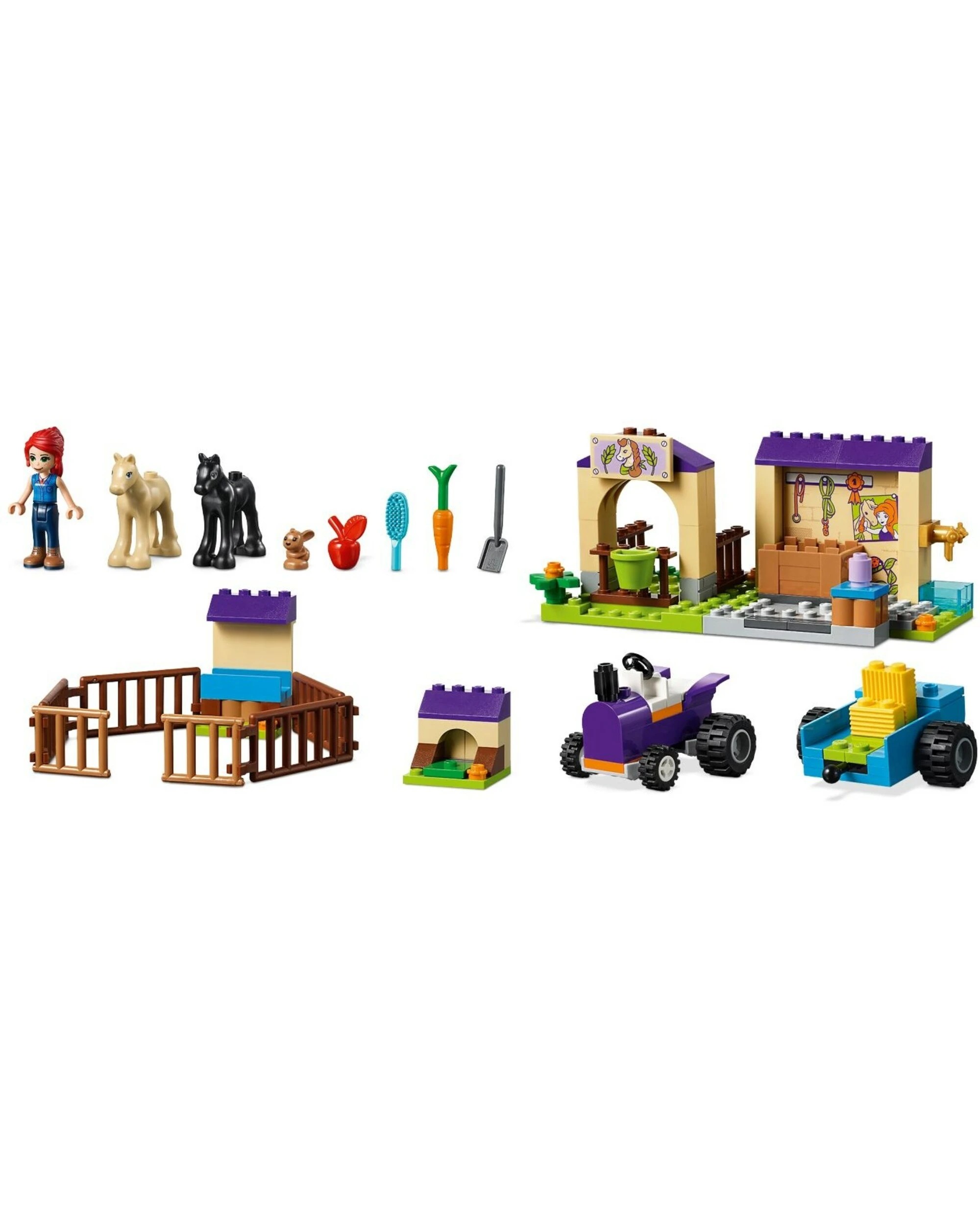 3 LEGO Friends Mia's Foal Stable 41361, 3 of 5
