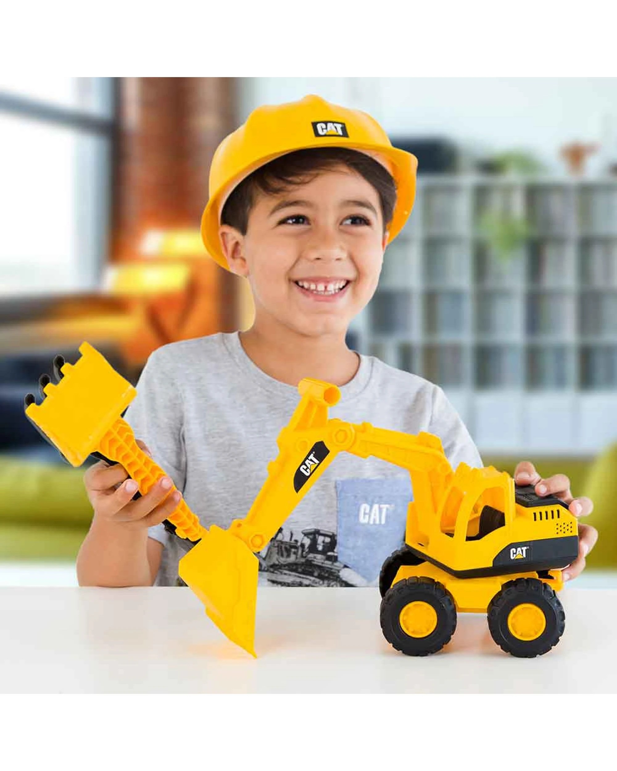 3 CAT Construction Fleet Sand Set Excavator 10", 3 of 3