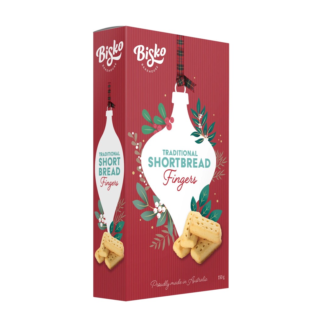 1 Bisko Bakehouse Traditional Shortbread Fingers 150g, 1 of 3