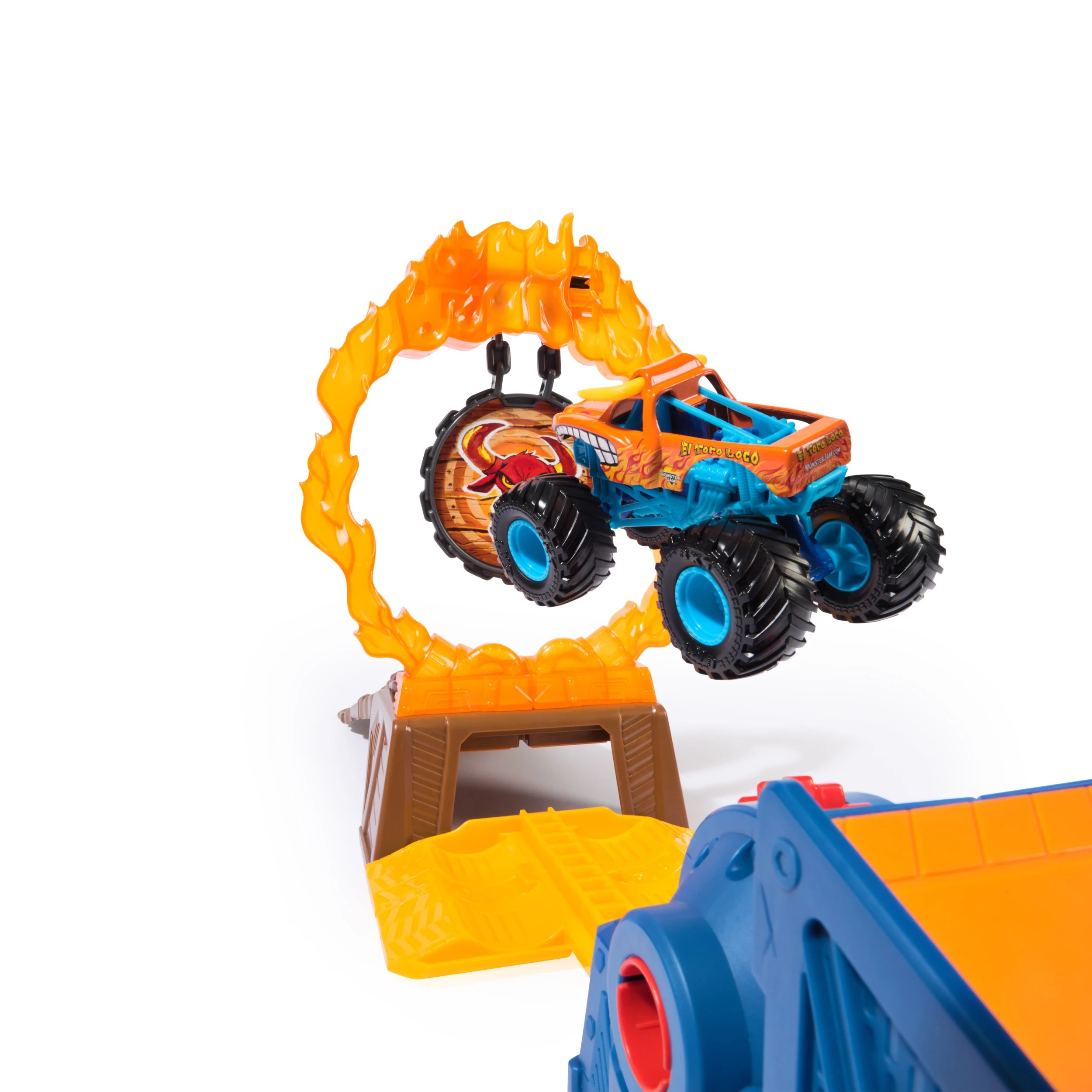 5 Monster 1:64 Jam El Toro Long Jump Playset, 5 of 6