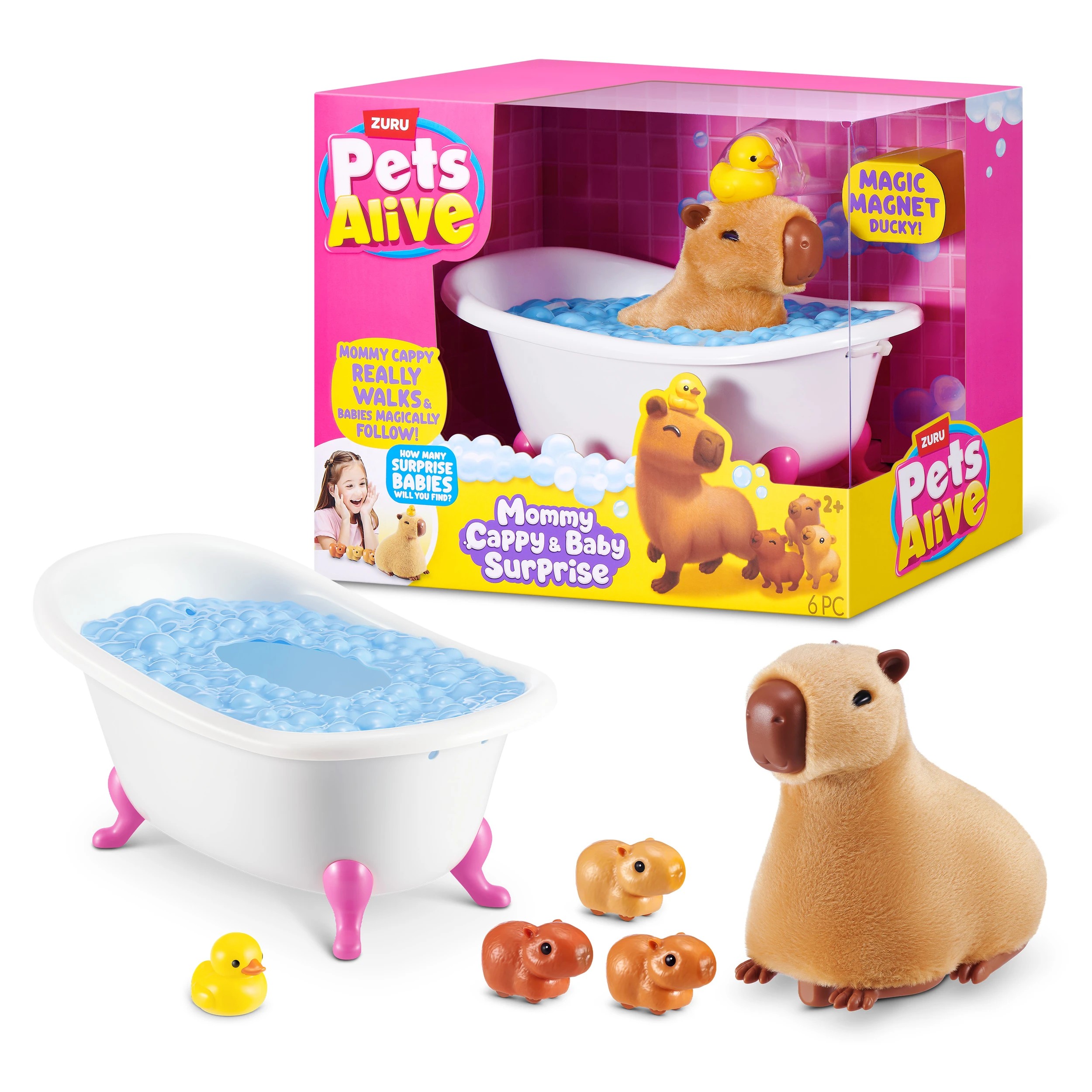2 Zuru Pets Alive Mommy Canybara & Baby Surprise - Assorted, 2 of 2