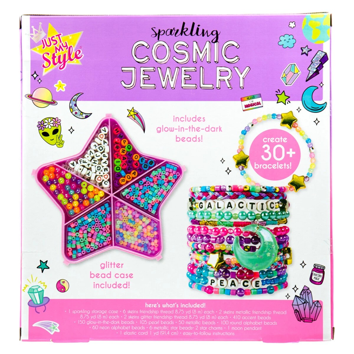 2 Just My Style Sparkling Cosmic Jewellery Kit, 2 of 4