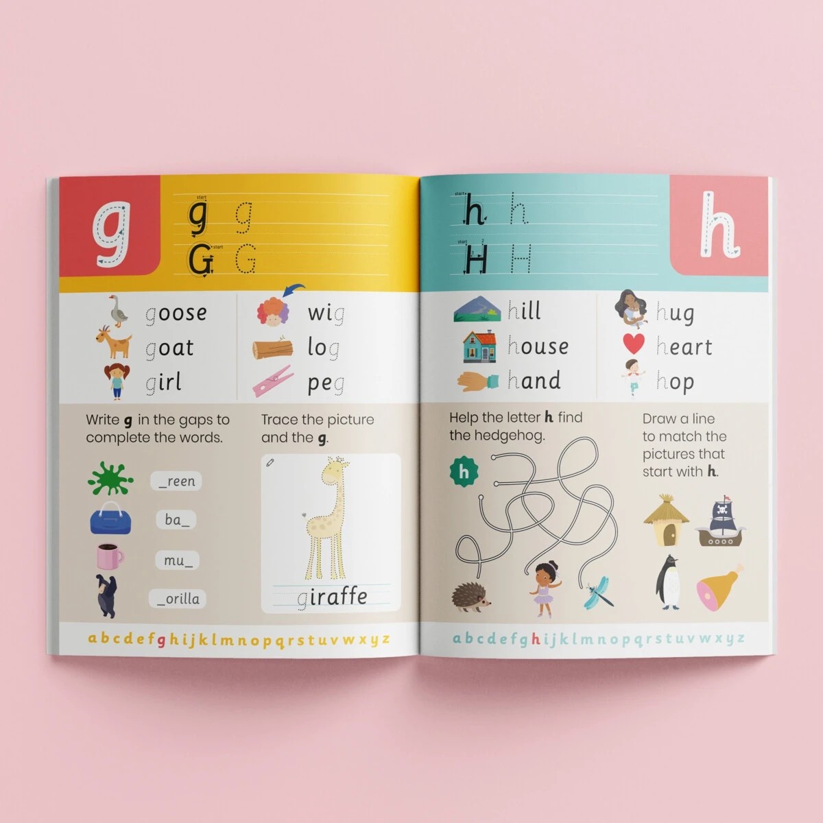 3 Junior Explorers: Write and Wipe Writing and Spelling Book, 3 of 6