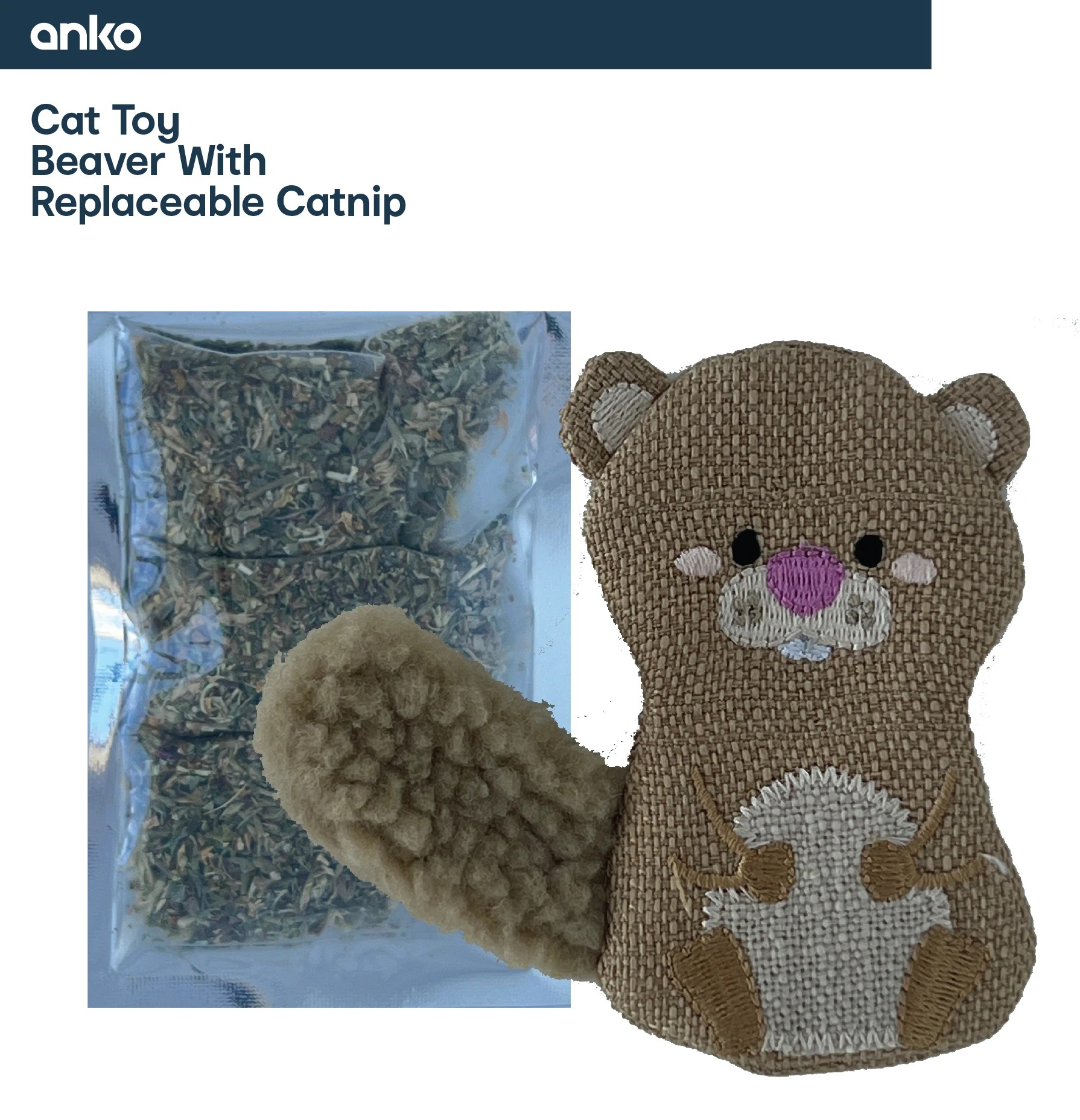 1 Beaver with Catnip, 1 of 3