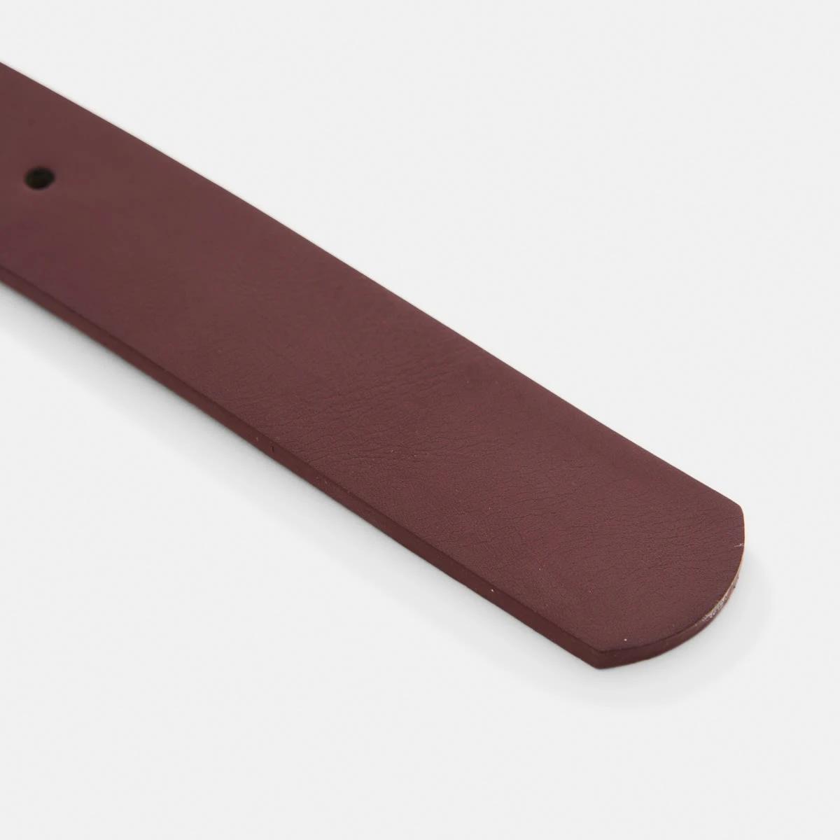 3 Plain Dress Belt Mulberry, 3 of 6