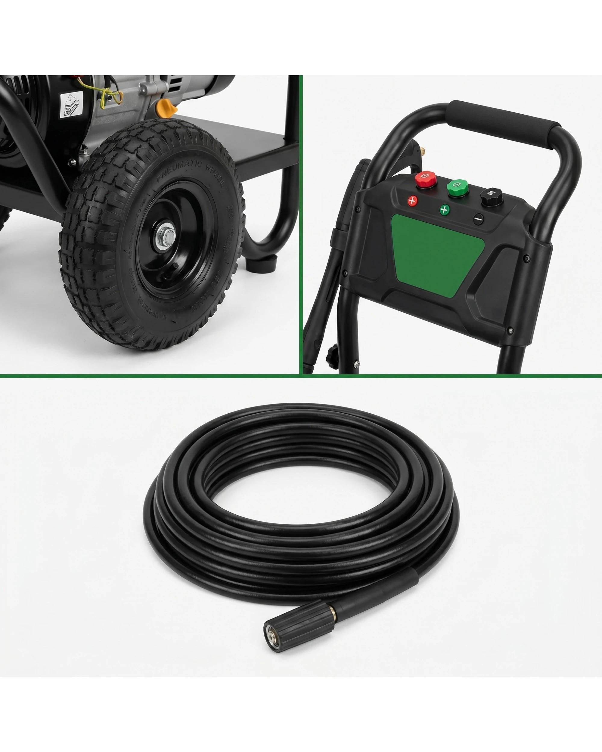 7 Kolner LT12A 7HP 2200PSI Petrol Engine High Pressure Washer 7.5LPM - Black, 7 of 9