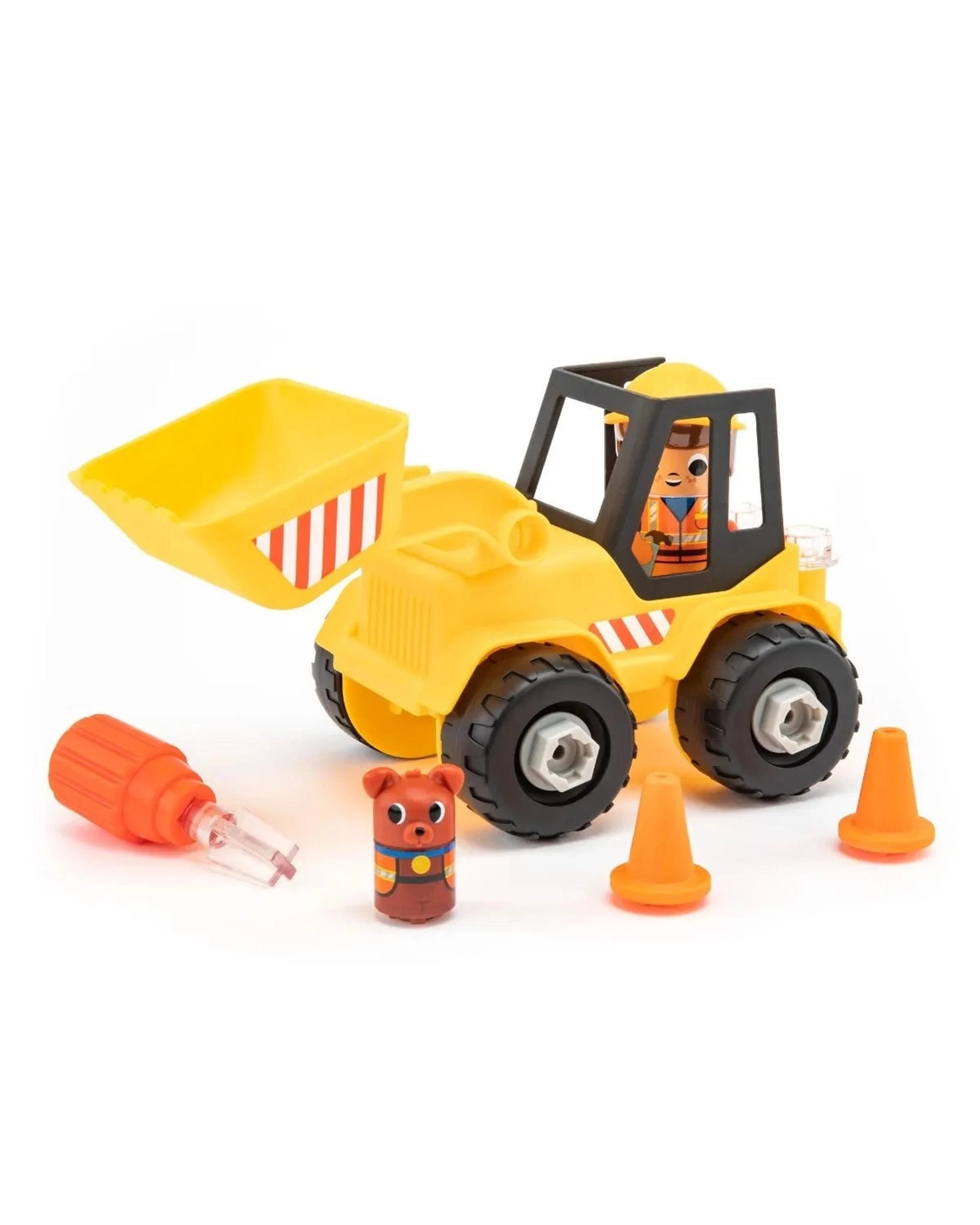 5 Educational Insights Design and Drill Bolt Buddies Bulldozer, 5 of 10