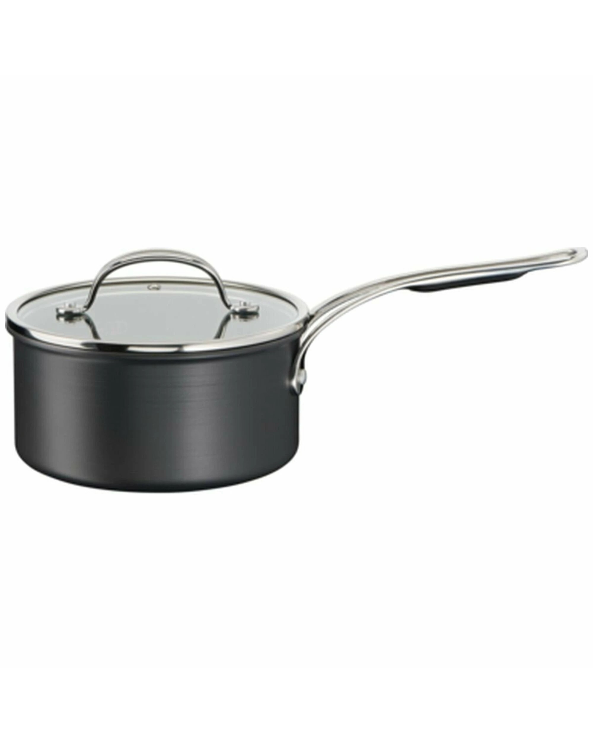 2 Tefal 2.2L Jamie Oliver Cook's Classics 18cm Induction Non-Stick Hard Anodised Saucepan, 2 of 5