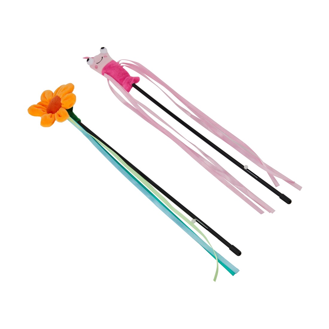 1 Cat Toy Bending Teaser Wand - Assorted, 1 of 6