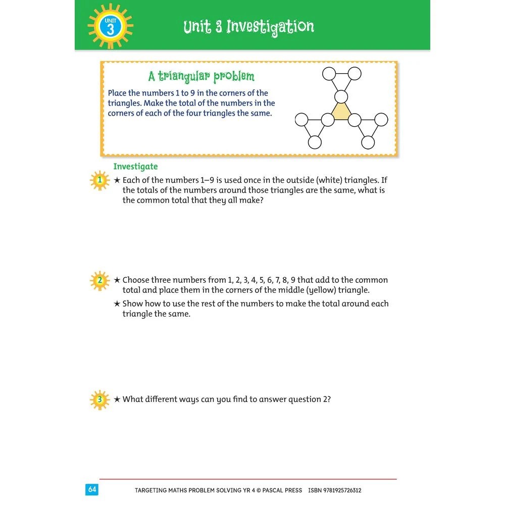 7 Targeting Maths Problem Solving Year 4, 7 of 8
