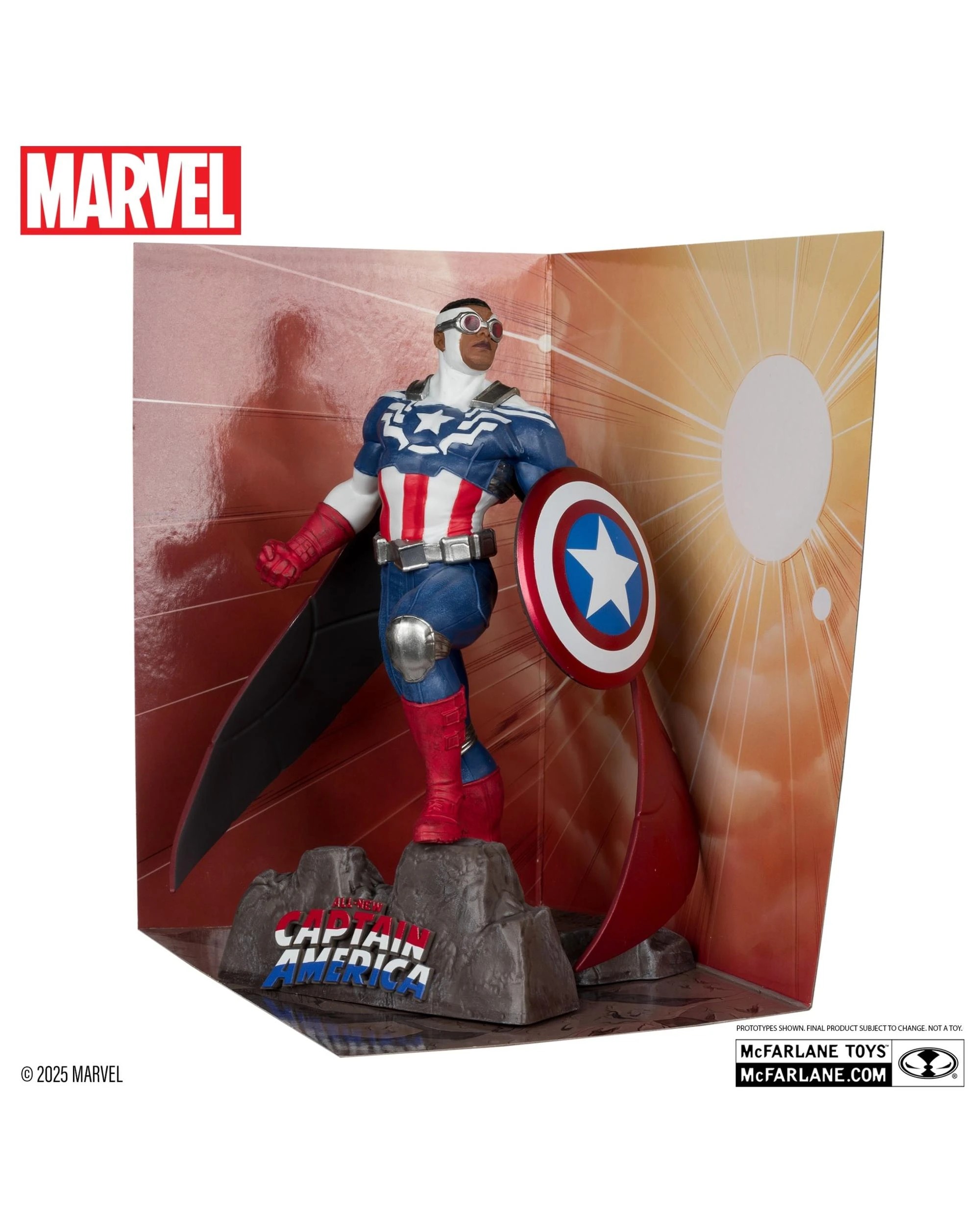 6 Marvel Collection Captain America All New Captain America #1 1:10 Scale Figure, 6 of 8