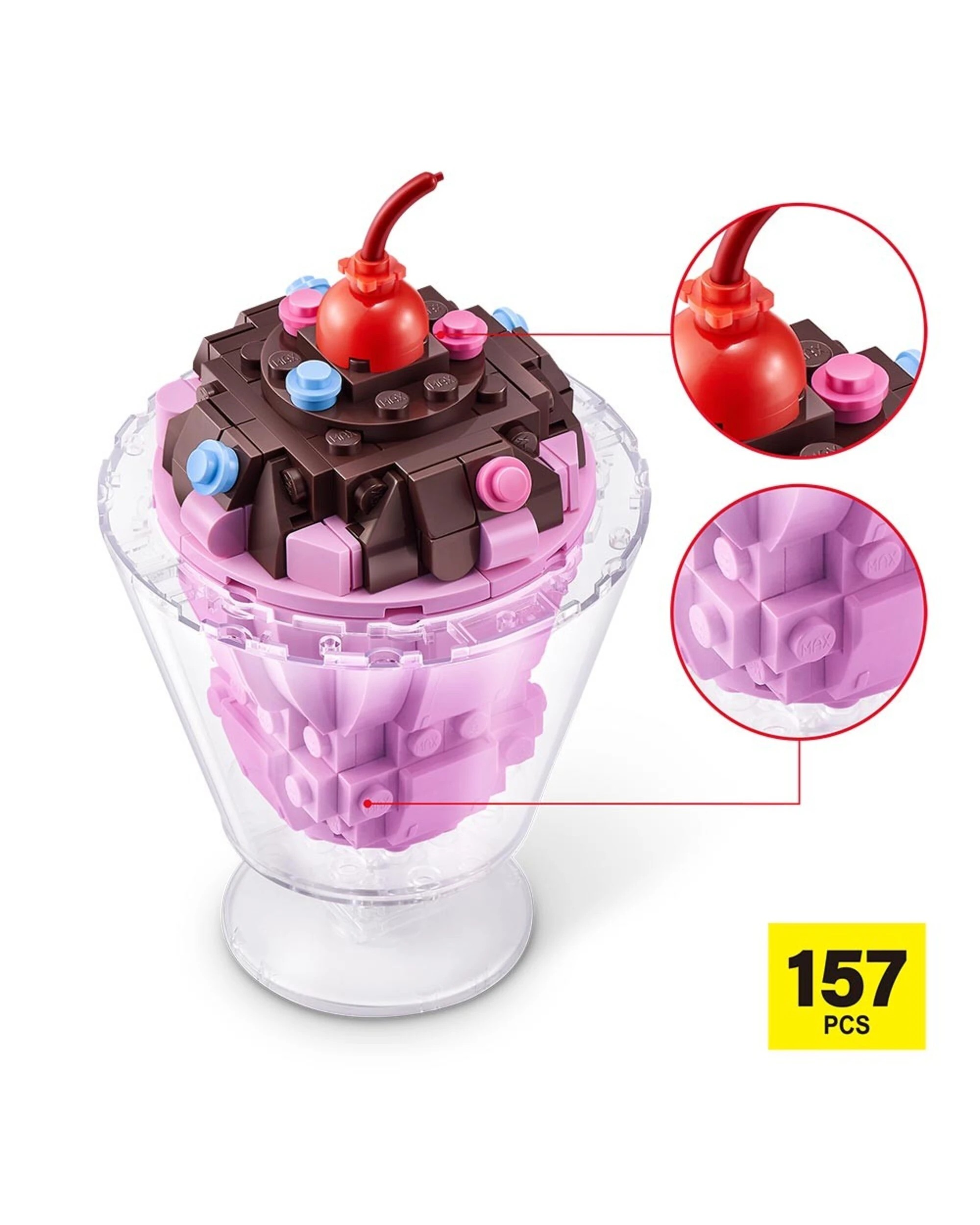 5 Zuru Brands - MAX Premium Snacks Building Bricks Collection (Single Ball), 5 of 5