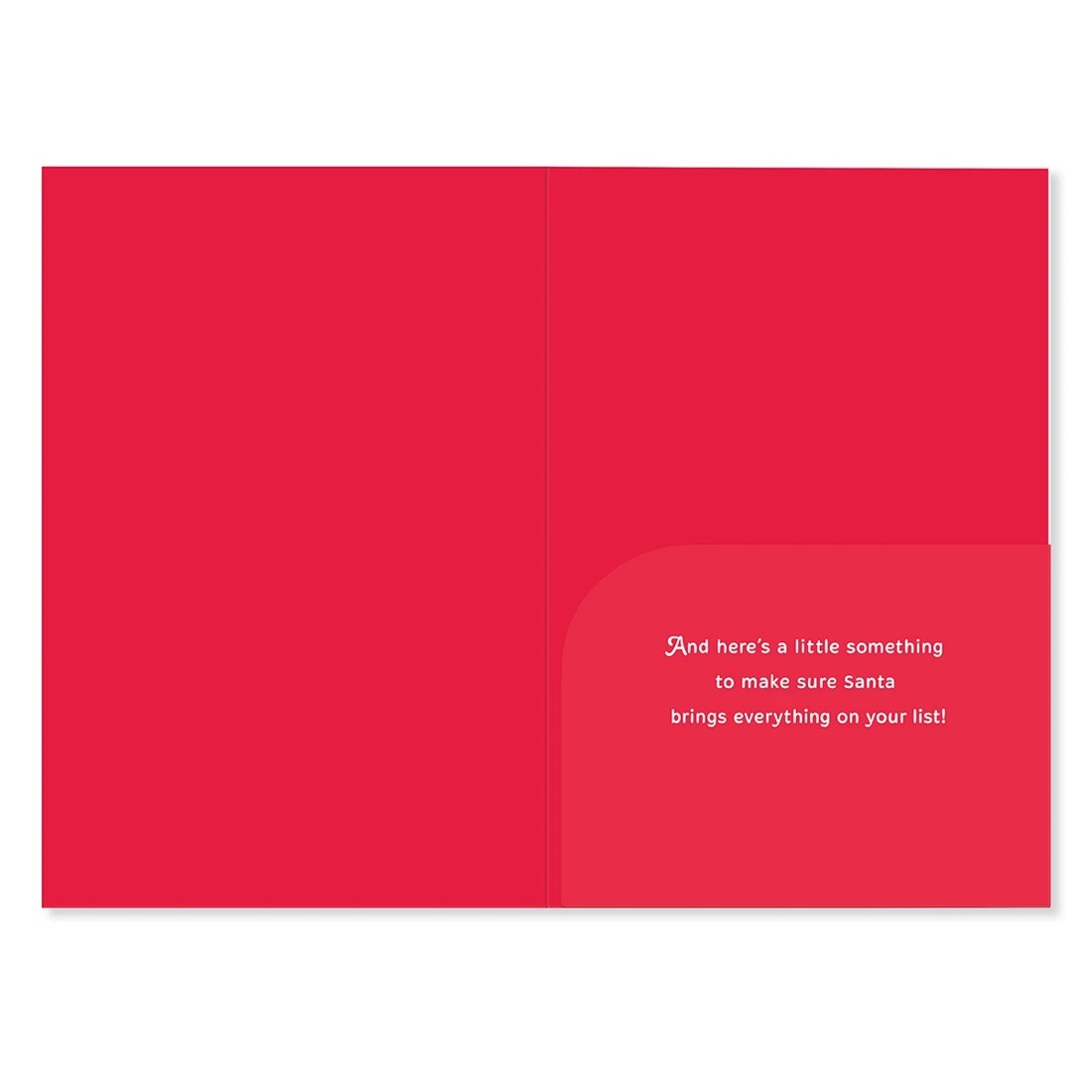 2 Hallmark Christmas Card - Here Comes Santa Claus, 2 of 3