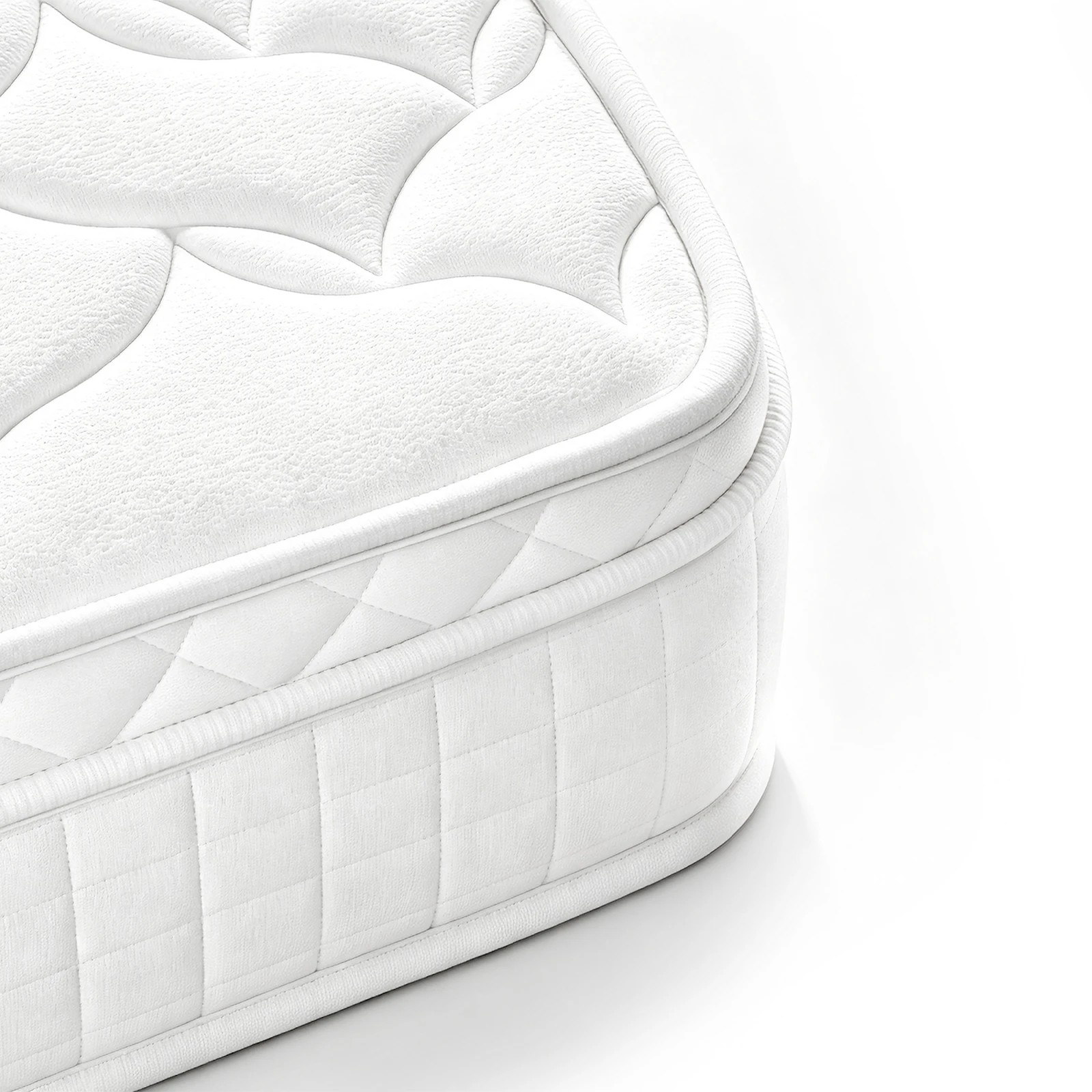 5 Advwin 34CM Hybrid Mattress with Memory Foam & Individual Pocket Springs Double Size - White, 5 of 9