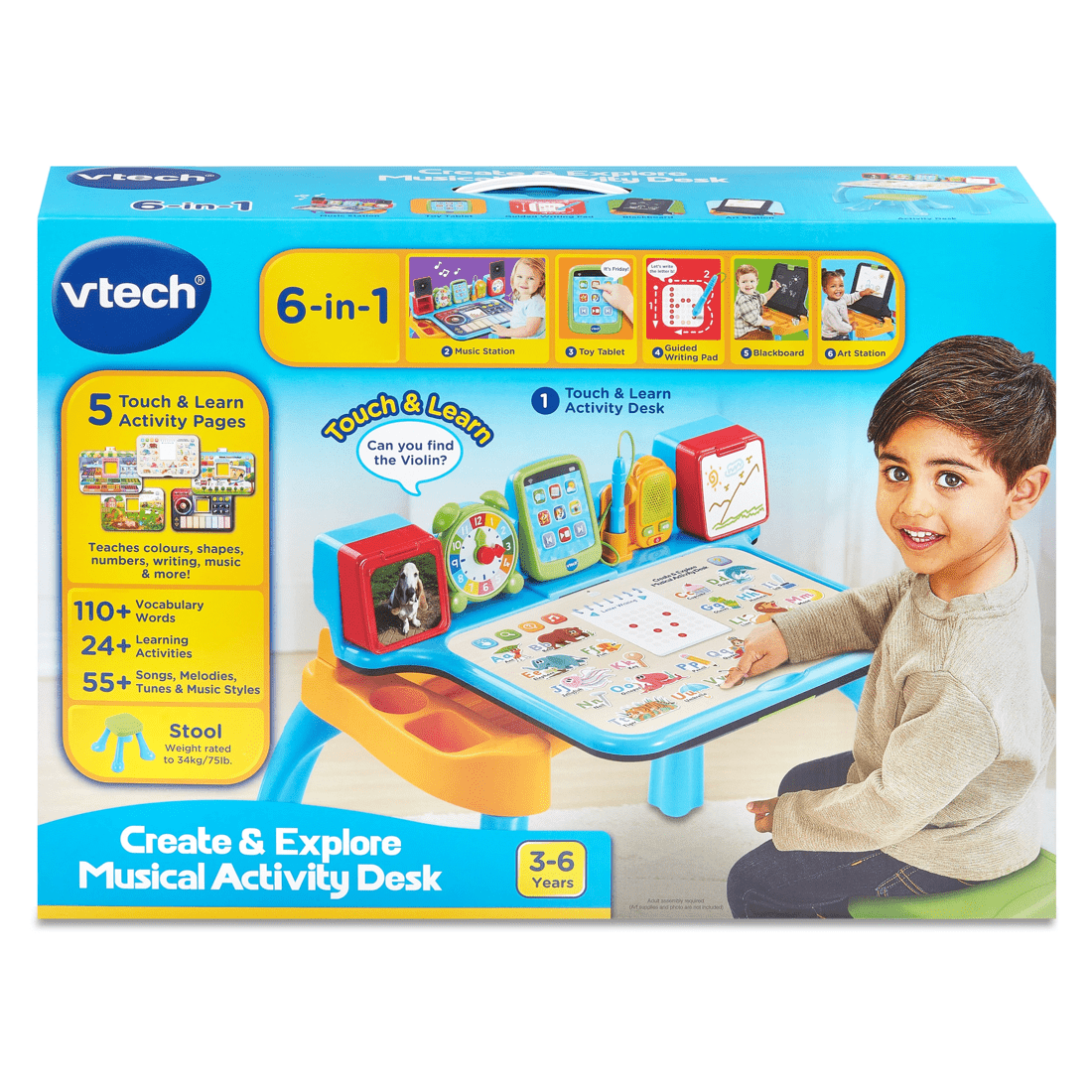 1 VTech Create & Explore Musical Activity Desk, 1 of 7