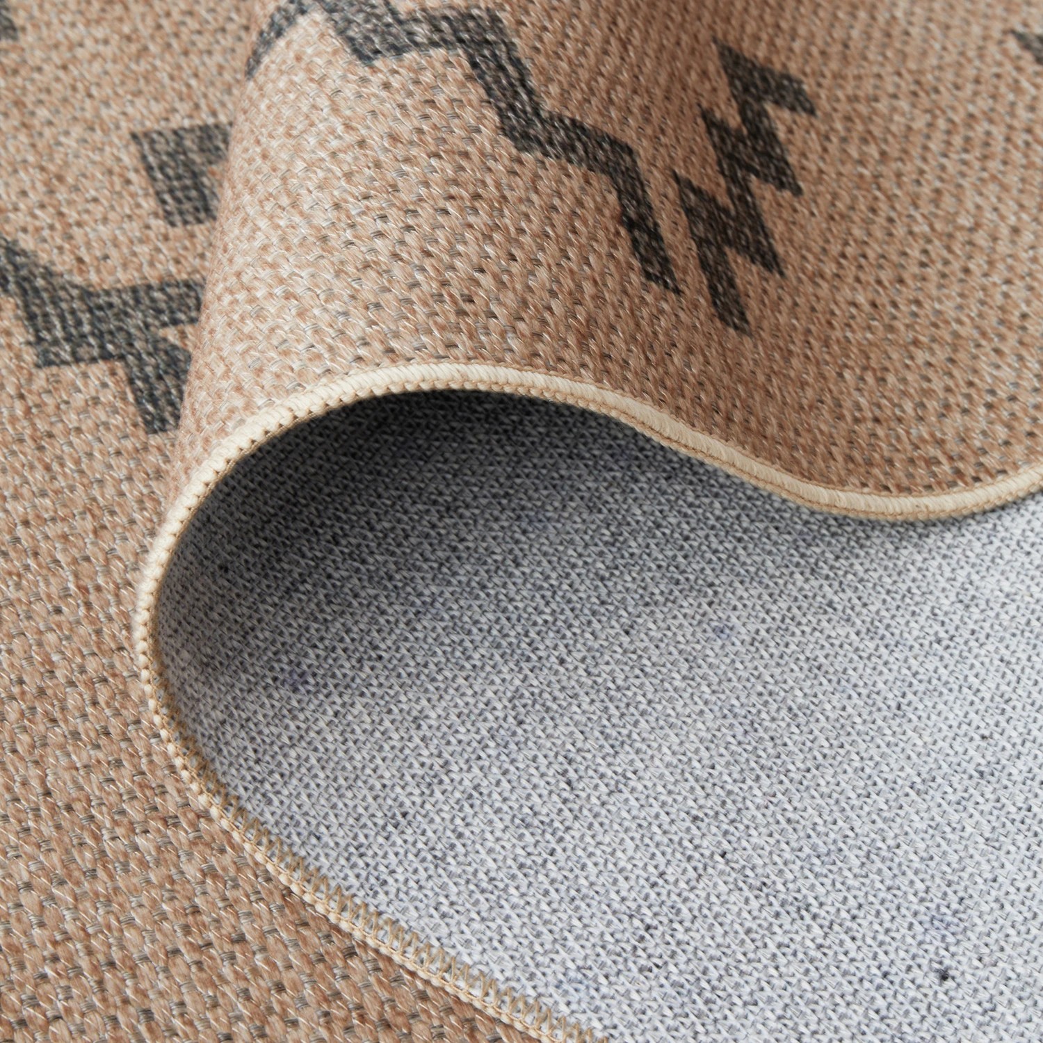 6 Common Ground Rugs Soleil Firuz 270x180cm - Large Outdoor Floor Rug - Brown, 6 of 9
