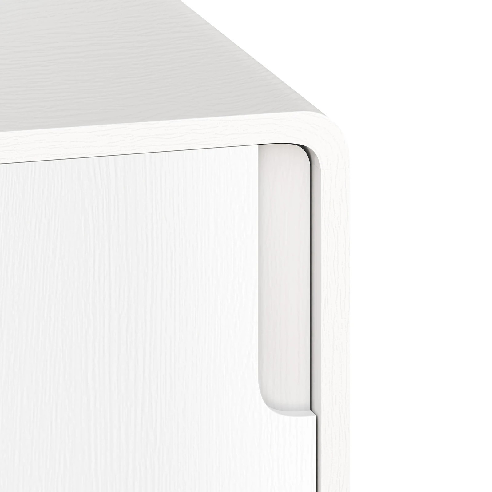 9 Alfordson Entertainment Unit TV Cabinet Stand 150cm Storage Sliding Doors Shelf - White, 9 of 10