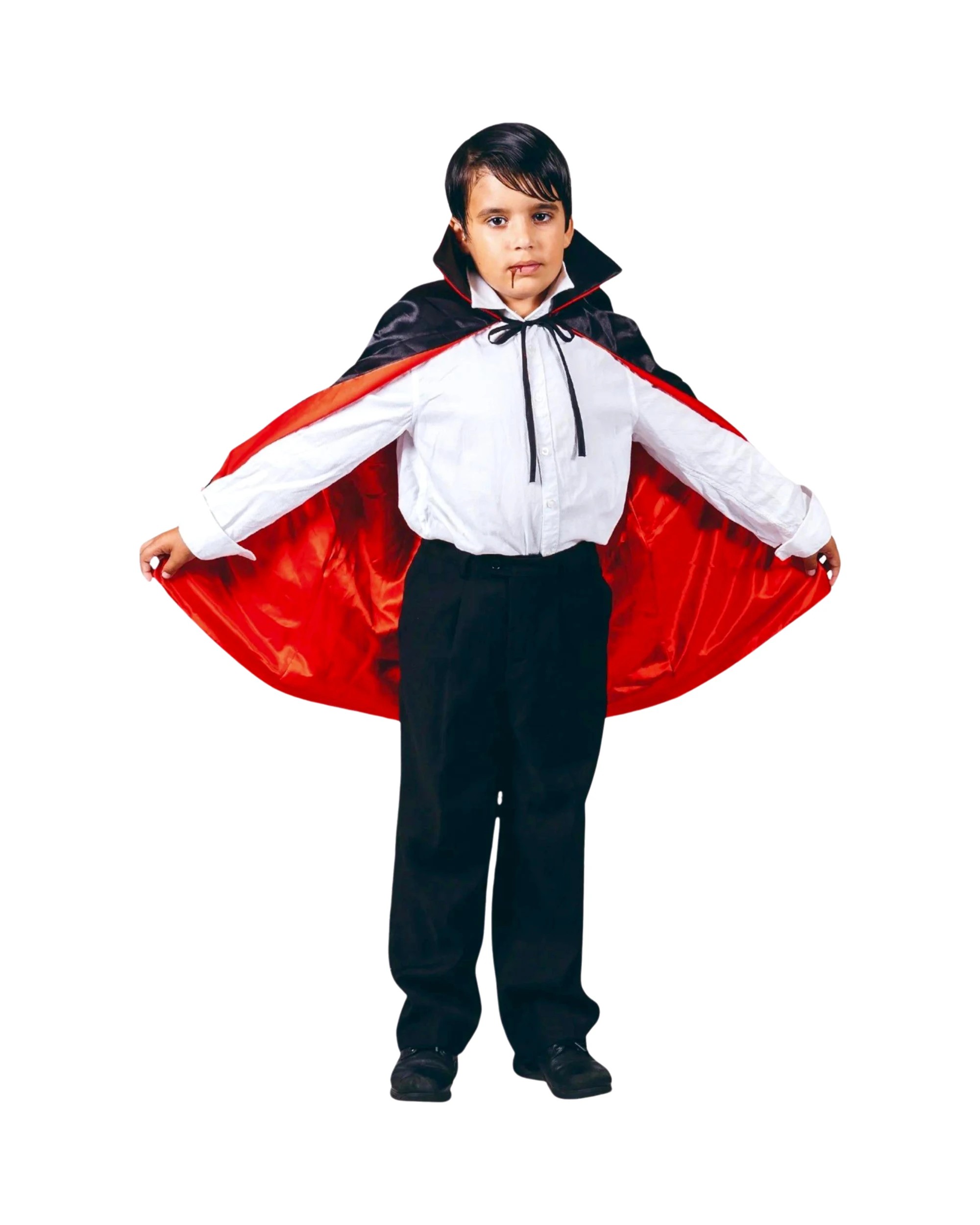 1 Uncle Bills Vampire Cape Kids Costume - One Size - Multi, 1 of 2