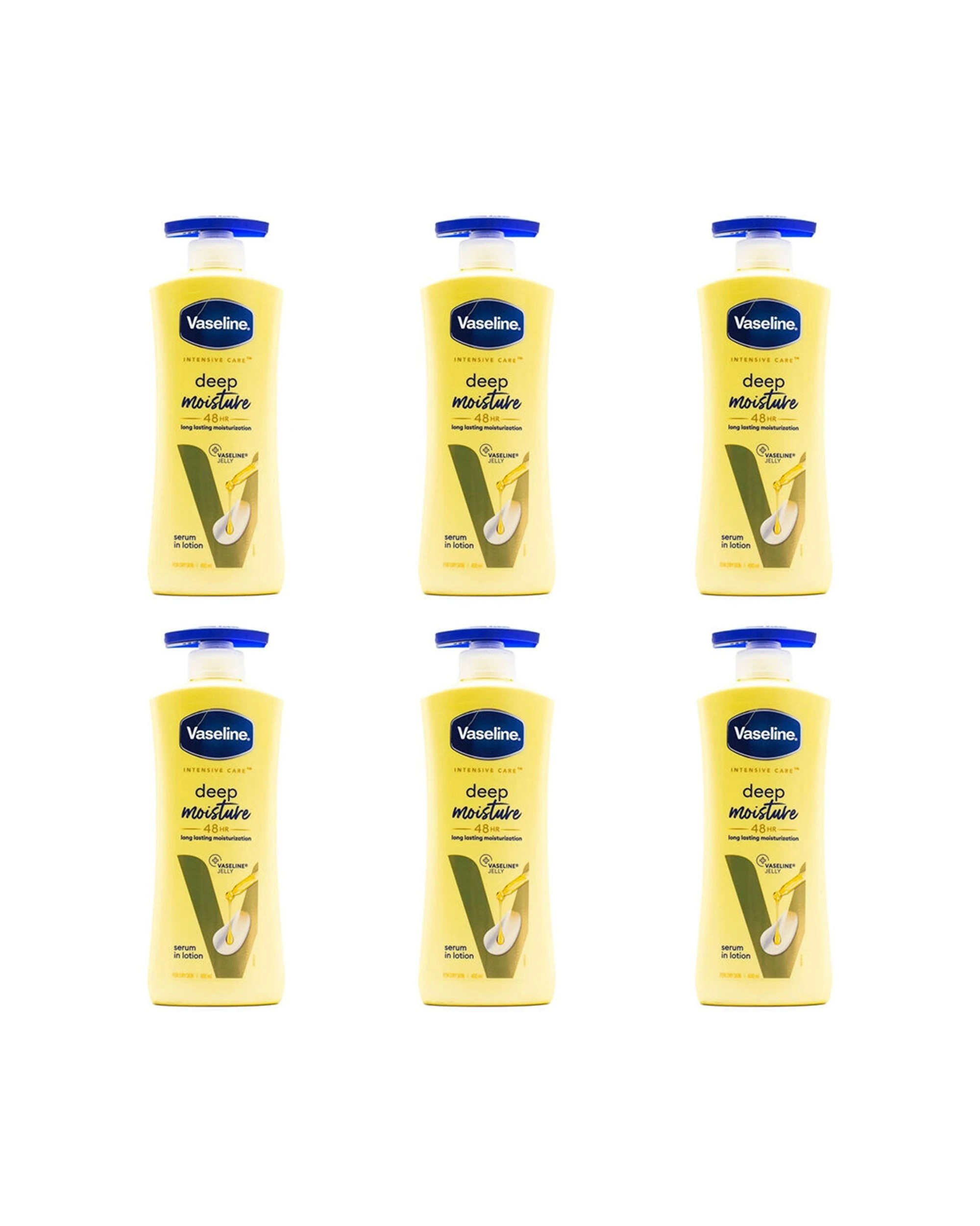 1 Vaseline Intensive Care 48H Deep Moisture Body Lotion 6PK 400ml - Multi, 1 of 3