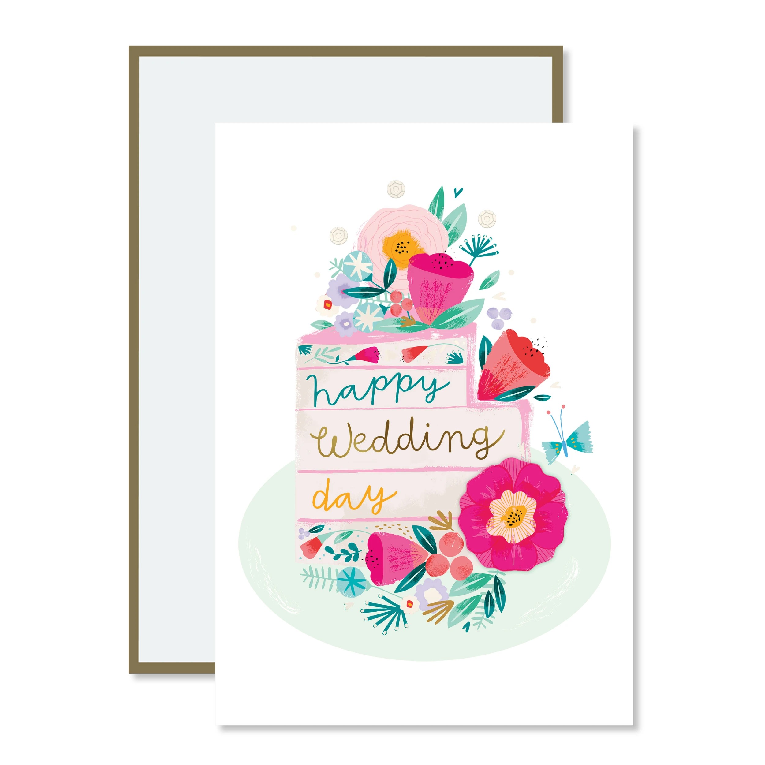 1 Hallmark Card - Happy Wedding Day, 1 of 3