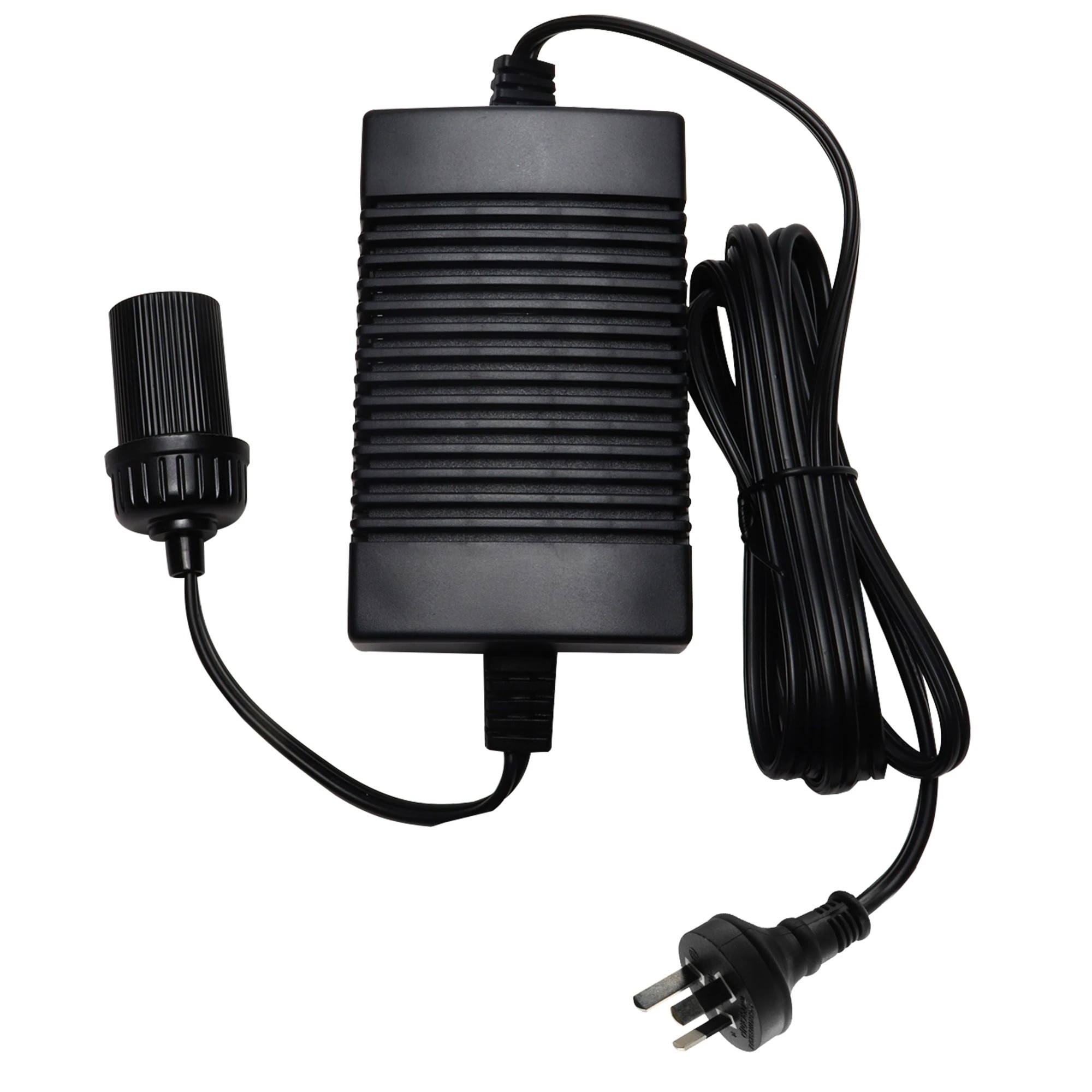 1 Koolatron 230V AC to 12V DC Power Adapter (5A) - Black, 1 of 6