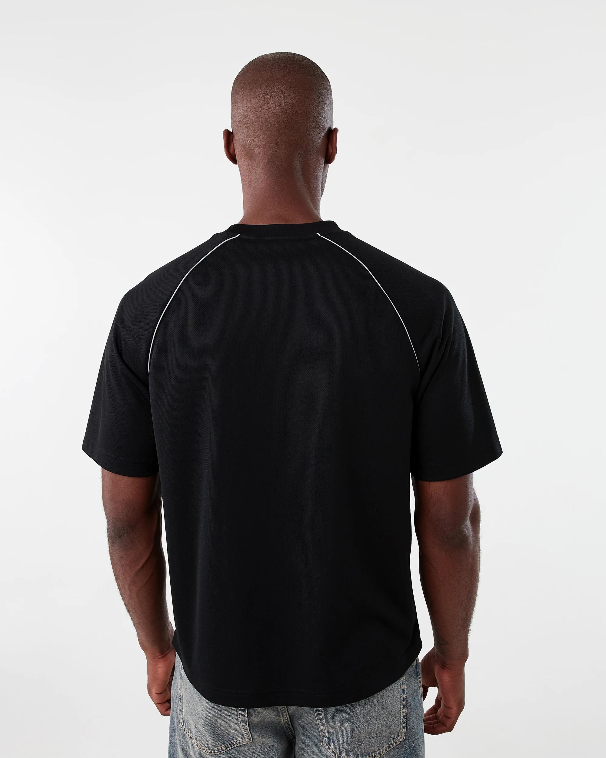 3 Mesh Raglan T-shirt Blk Club, 3 of 6