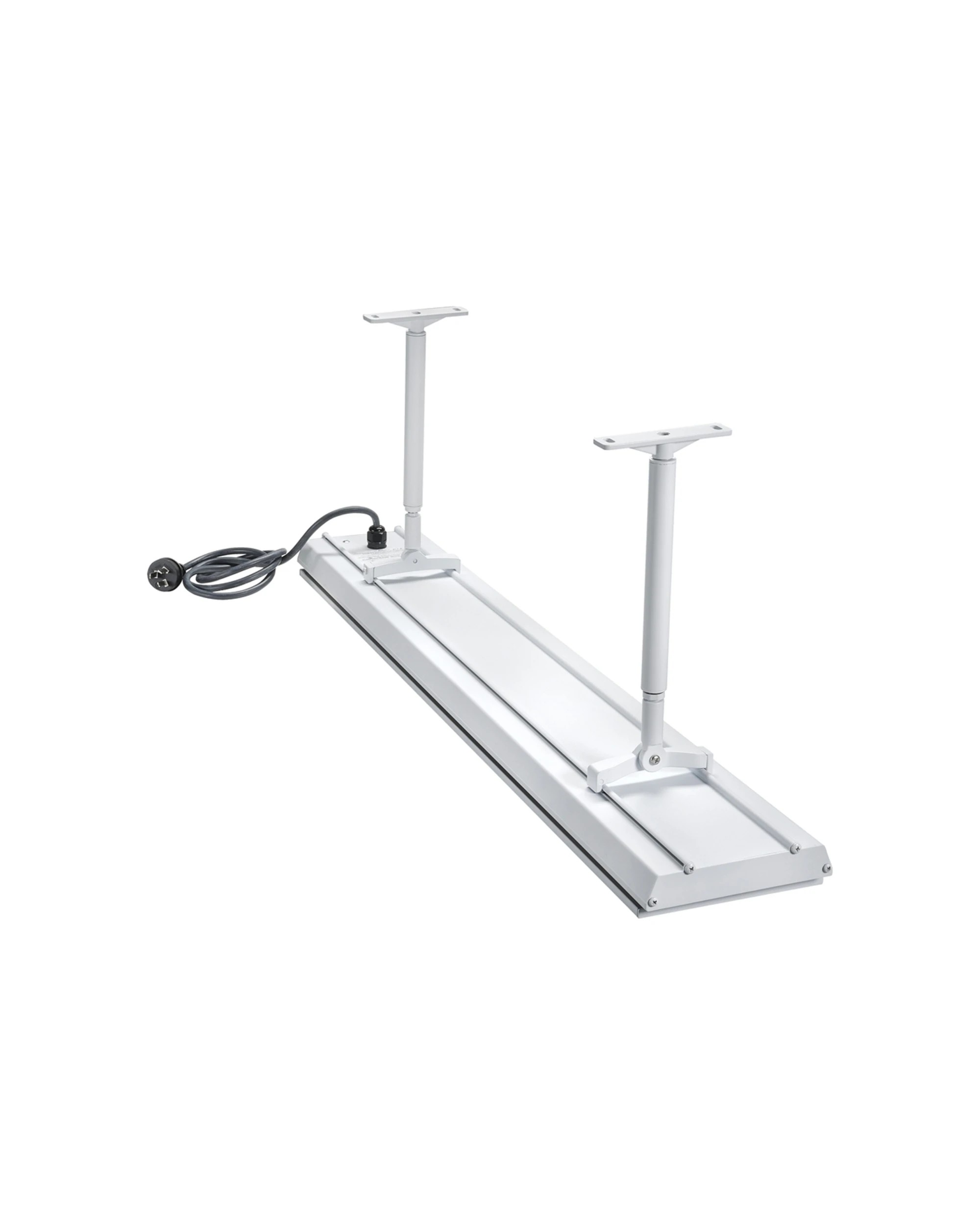 1 Heatstrip Elegance 2400W Electric Heater with Remote 90cm 2pc Extension Mount - White, 1 of 7