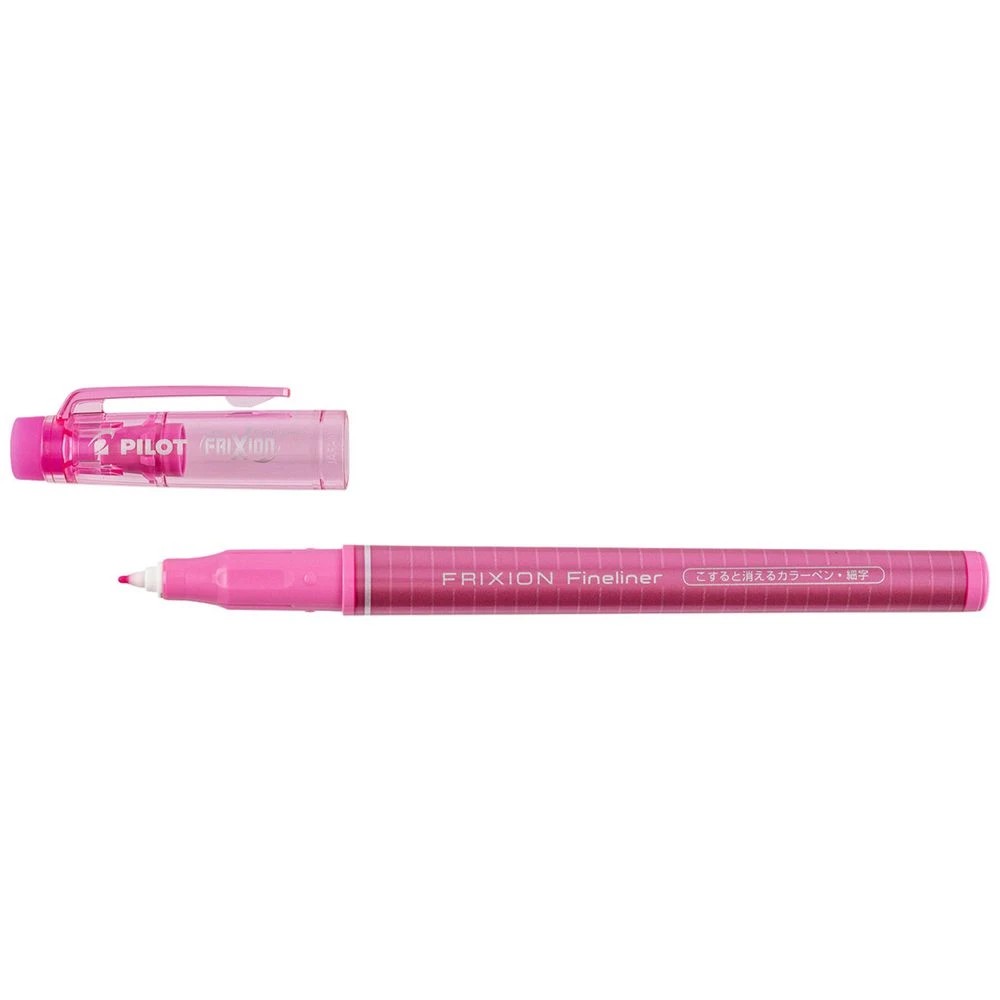 2 PILOT FriXion Fineliner Pen 0.45mm Pink, 2 of 6