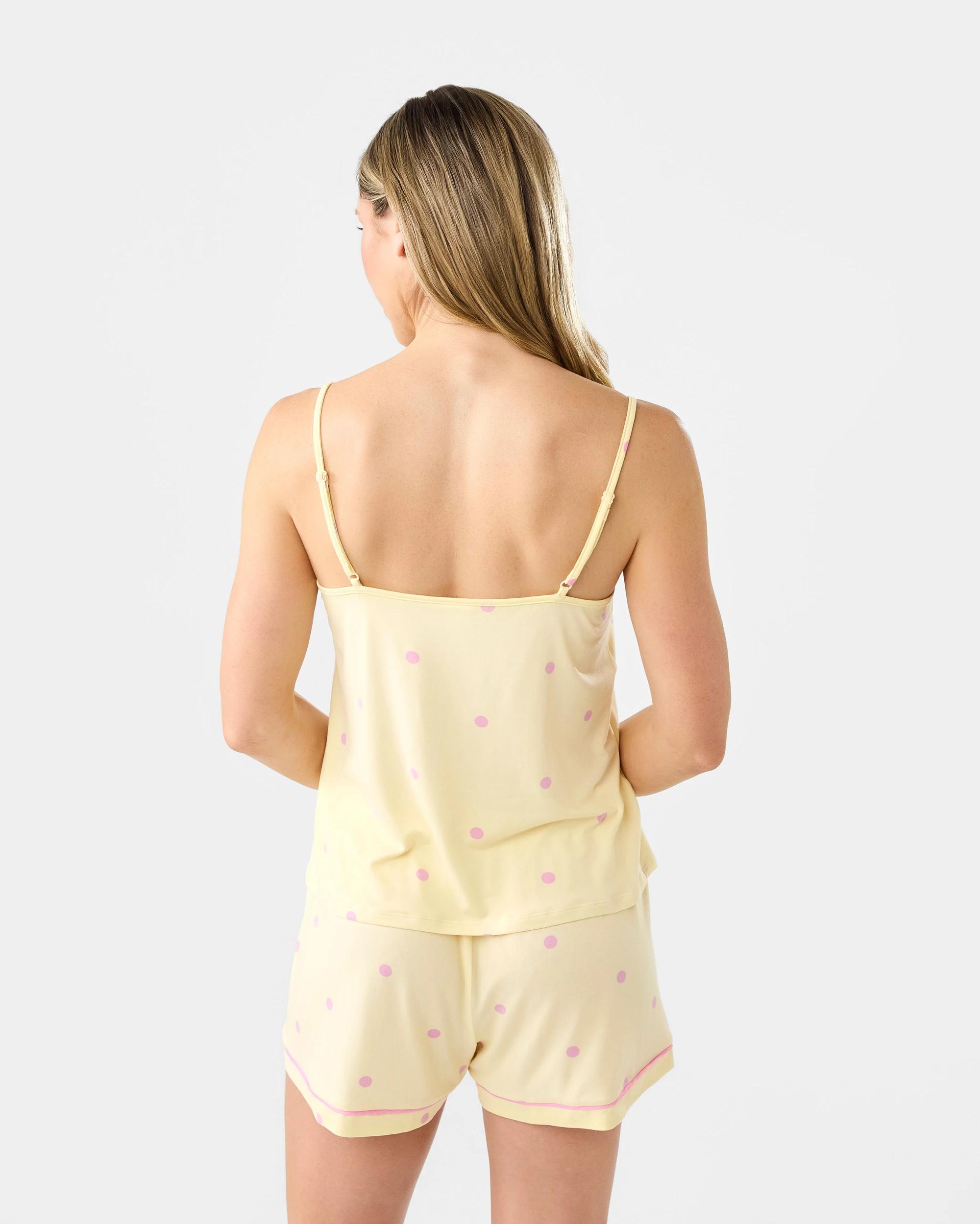 3 Sleeveless Top and Knit Shorts Pyjama Set Dot Yw Pik, 3 of 8