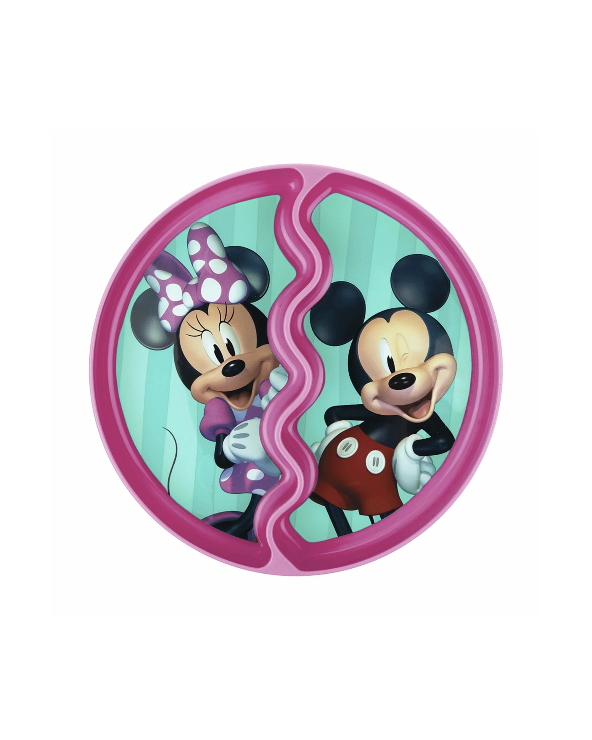 2 Disney Junior Minnie Mouse Suction Plate Kids 2PK - Pink, 2 of 3