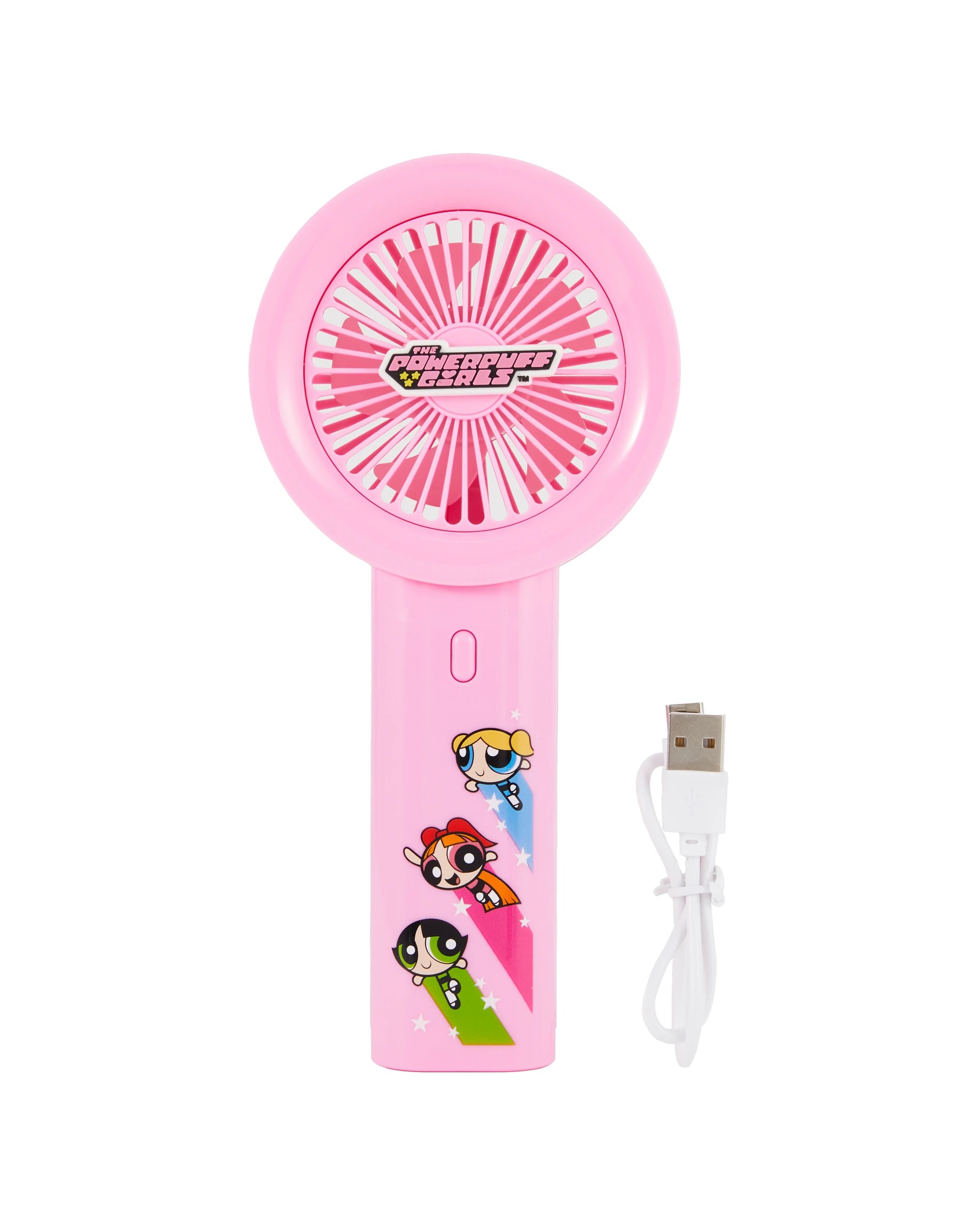 The Powerpuff Girls Five-Speed USB-C Fan - Kmart
