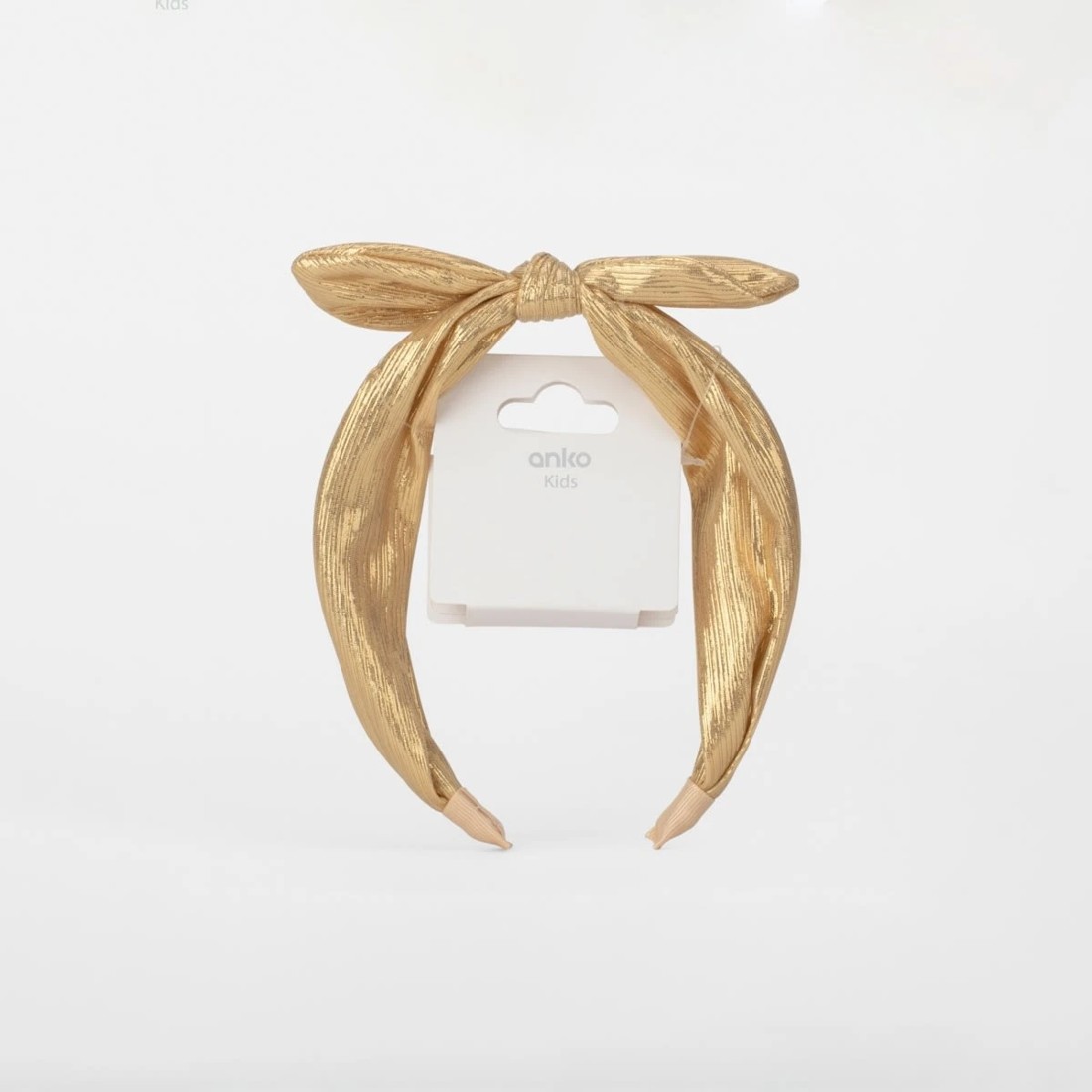 4 Bow Hairband - Gold Tone, 4 of 4